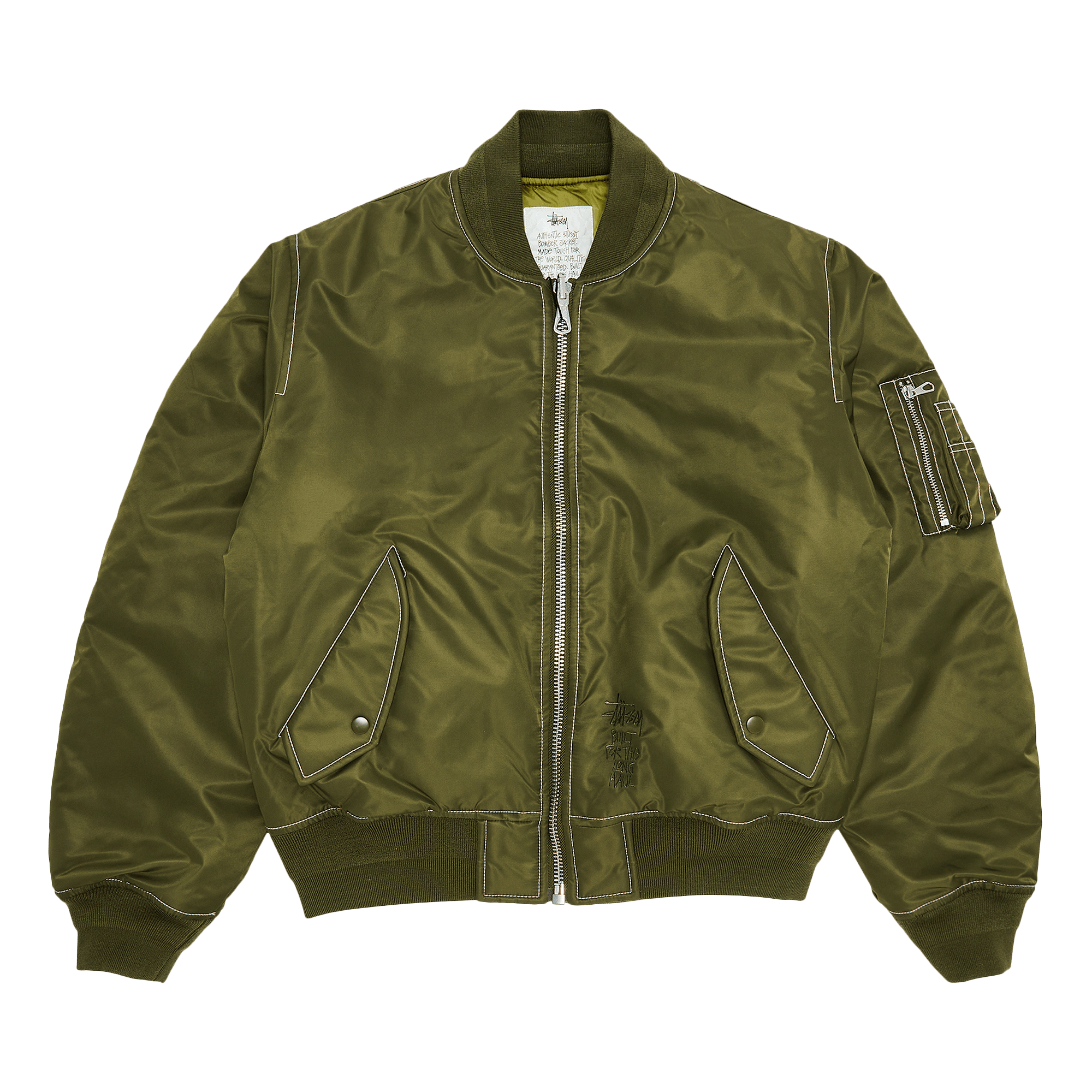 Stussy Built Reversible Bomber Jacket 'Olive'