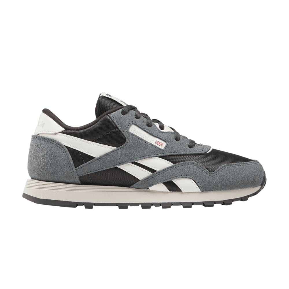 Reebok Classic Nylon Big Kid 'Washed Black Dark Fog'