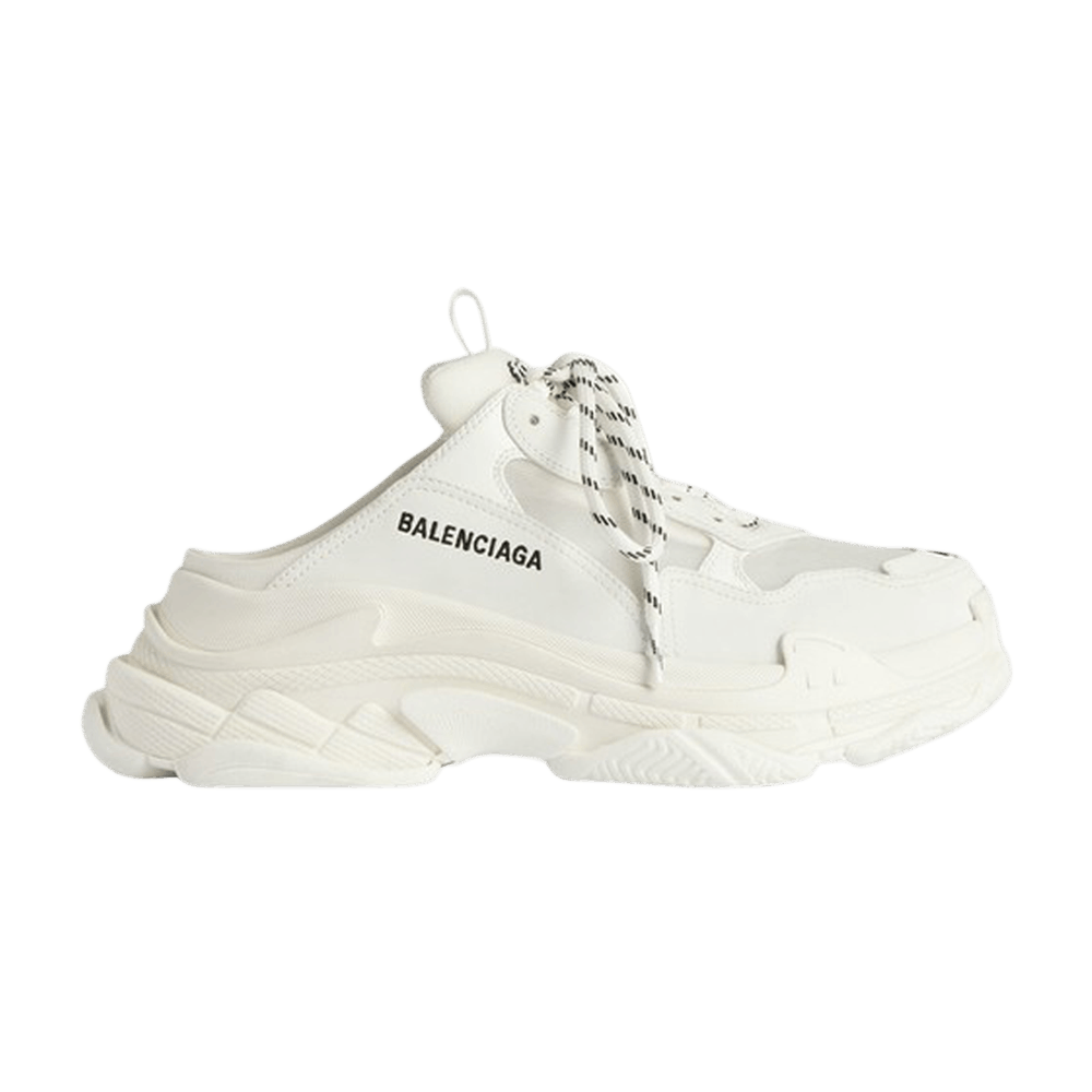 Balenciaga Wmns Triple S Mule 'White'