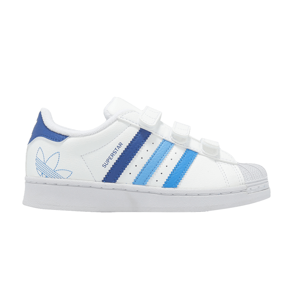 Adidas Superstar CF C 'White Royal Blue Burst'