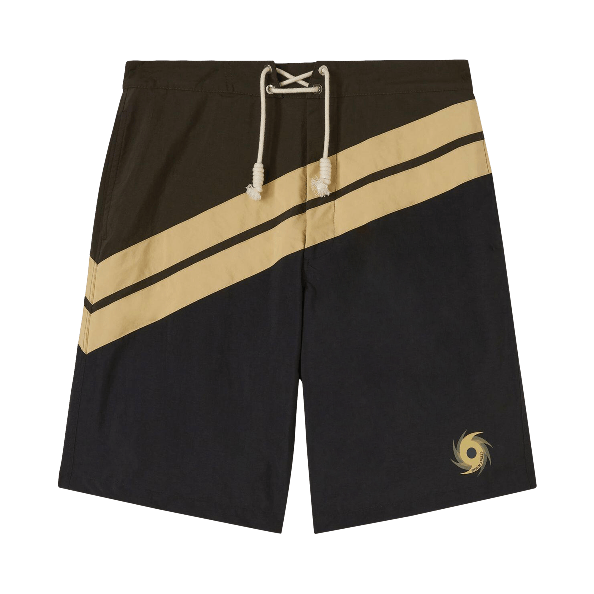 Palm Angels Diagonal Surf Swimshorts 'Multicolor'