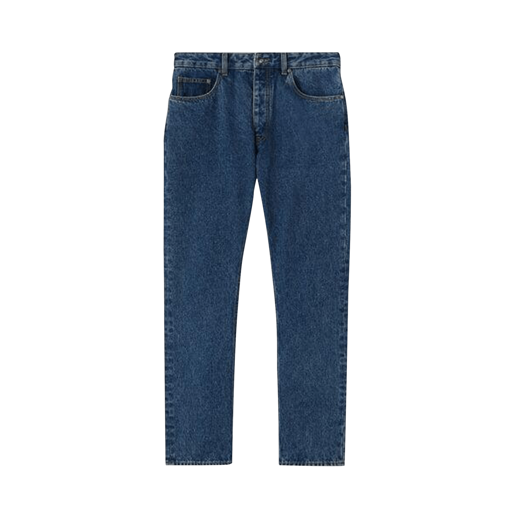 Palm Angels Monogram Straight Jeans 'Light Blue'
