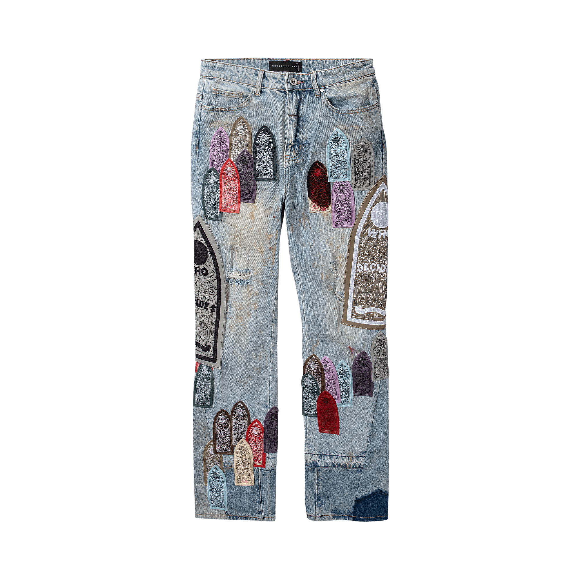 Who Decides War Pastel Jeans 'Multicolor'