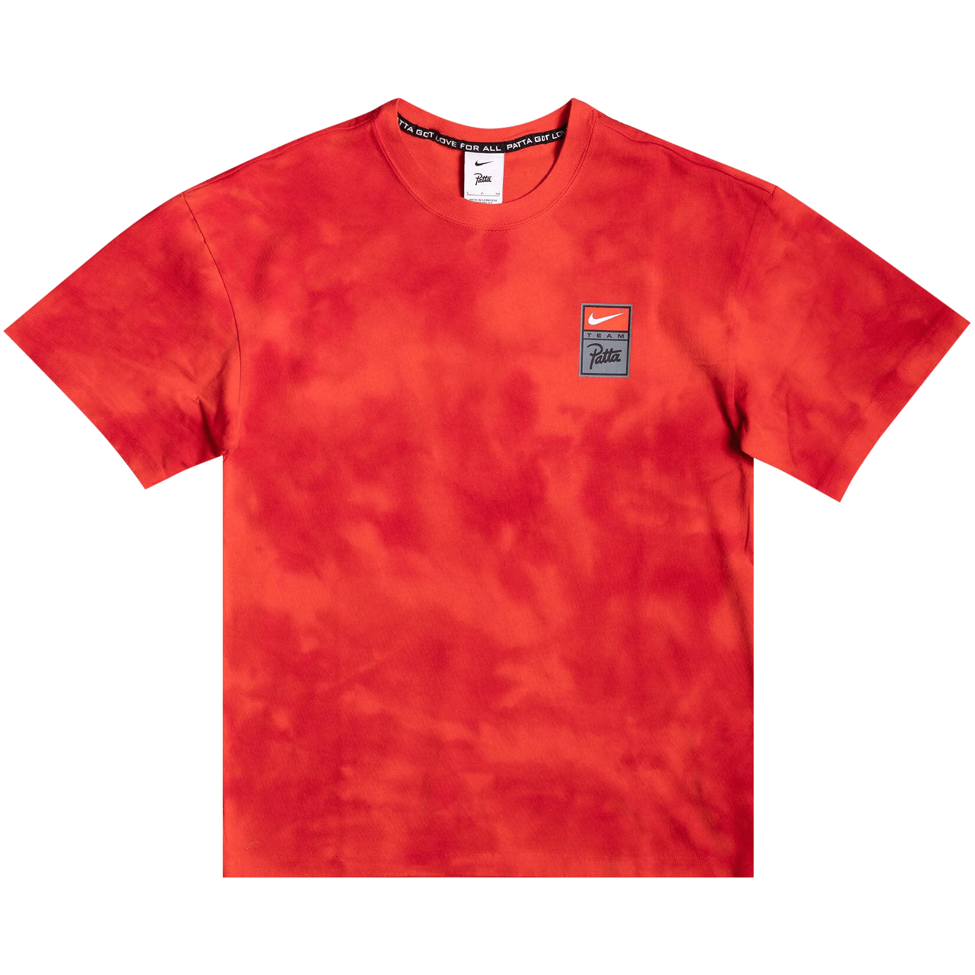 Nike x Patta T-Shirt 'Rush Red/University Red'
