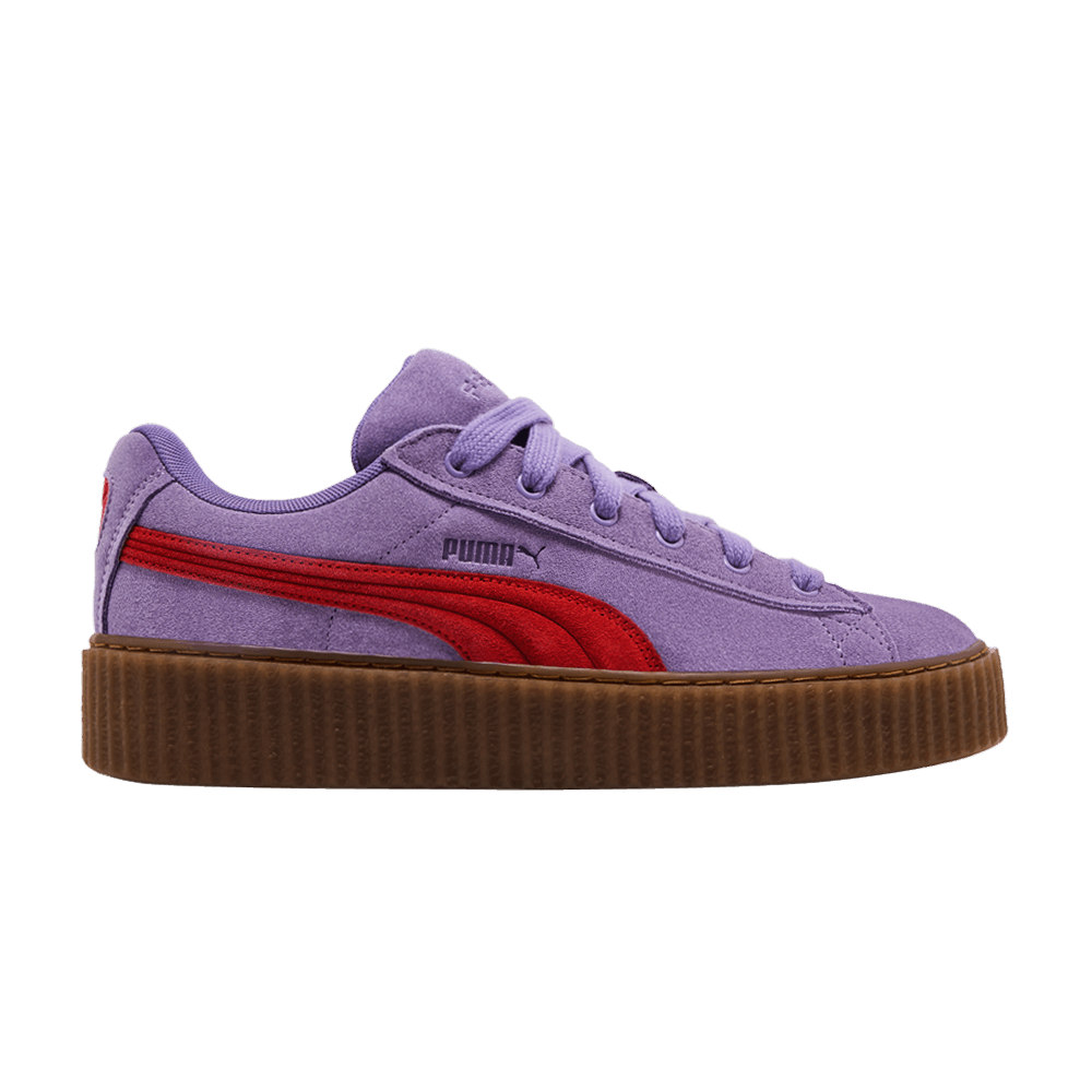 Buy Fenty x Puma Creeper Phatty Little Kid 'Lavender Burnt Red