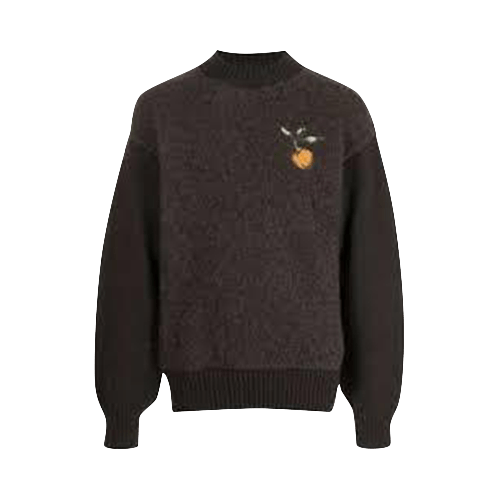 Off-White Pascal Lemon Crewneck 'Brown'