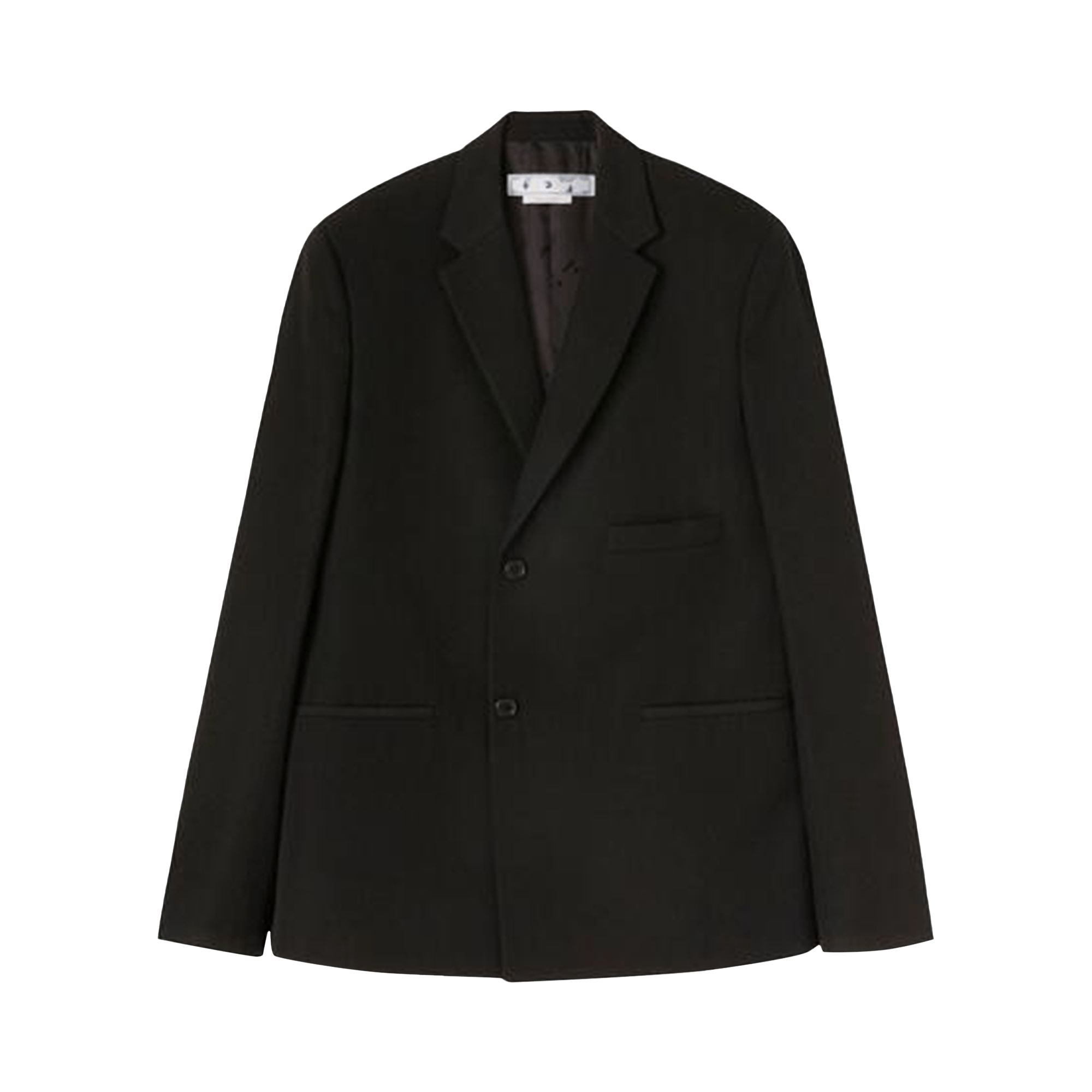 Off-White Patterned Skate Fit Single Breasted Blazer 'Black'
