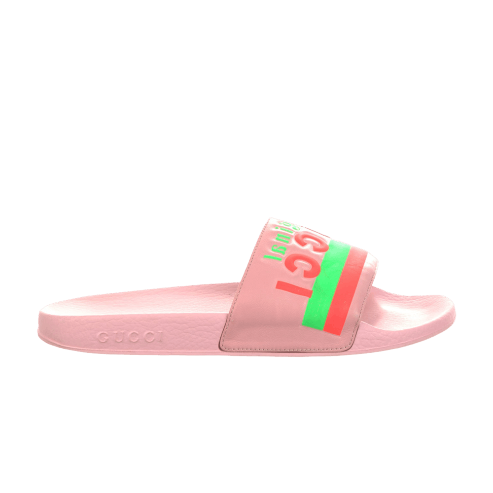 Gucci Wmns Slide 'Original Gucci Print - Pink'