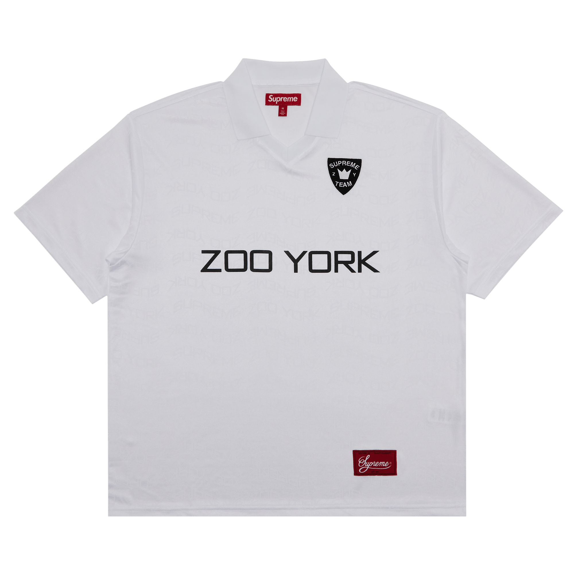 Supreme x Zoo York Soccer Jersey 'White'