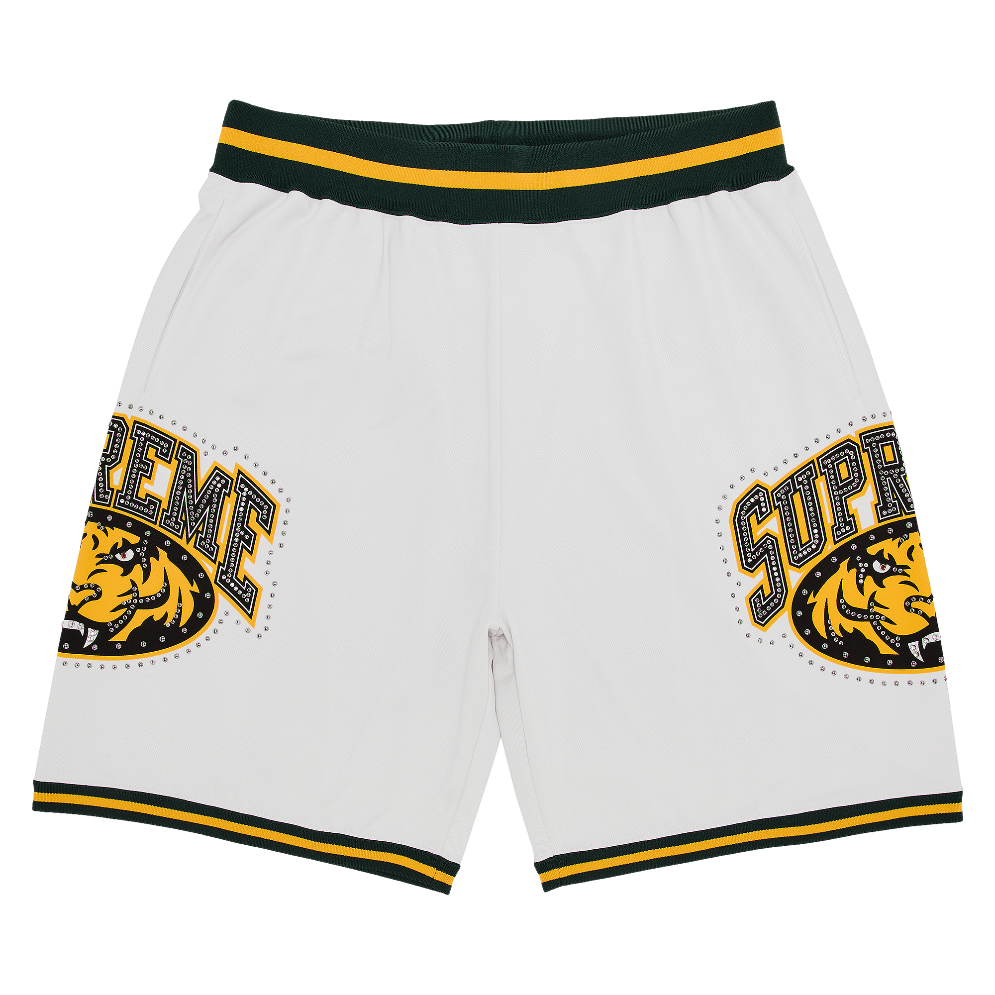 Supreme Studded Basketball Short 'White'