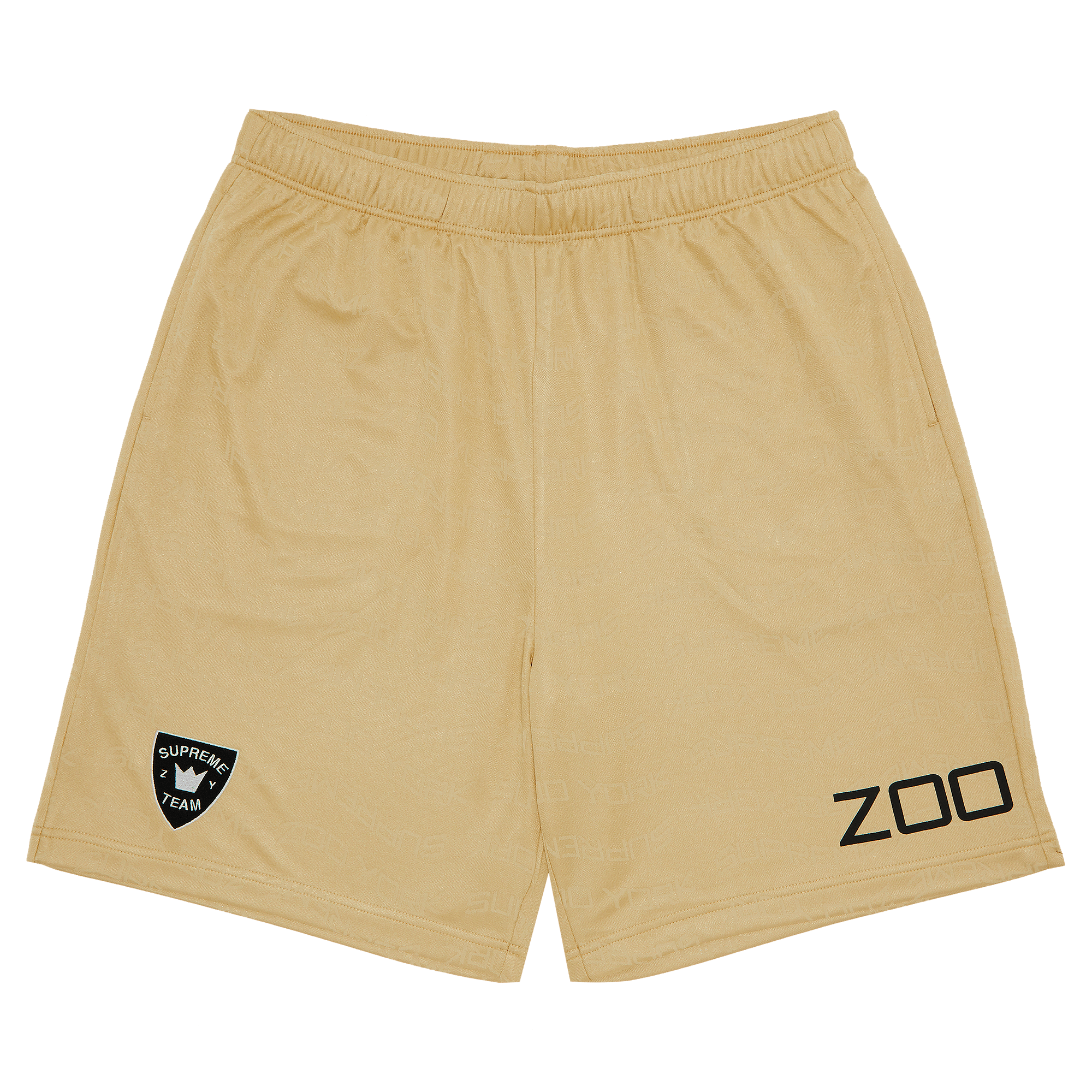Supreme x Zoo York Soccer Short 'Gold'