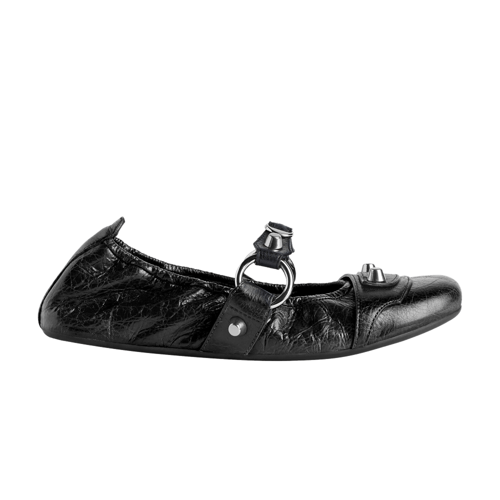 Balenciaga Wmns City Ballerina 'Black Silver'