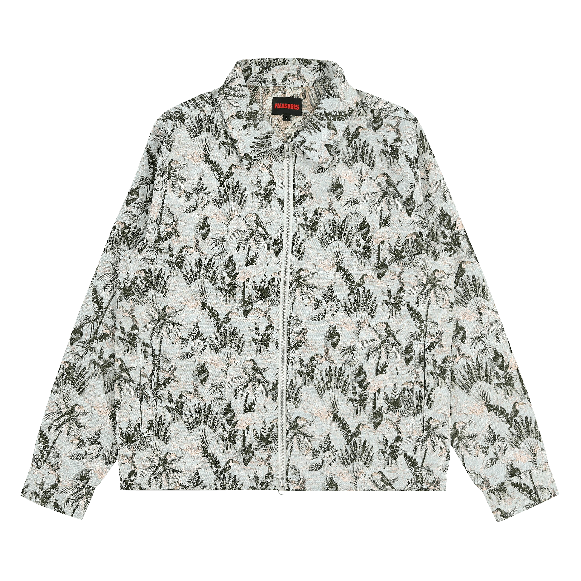 Pleasures Parrot Work Jacket 'Grey'