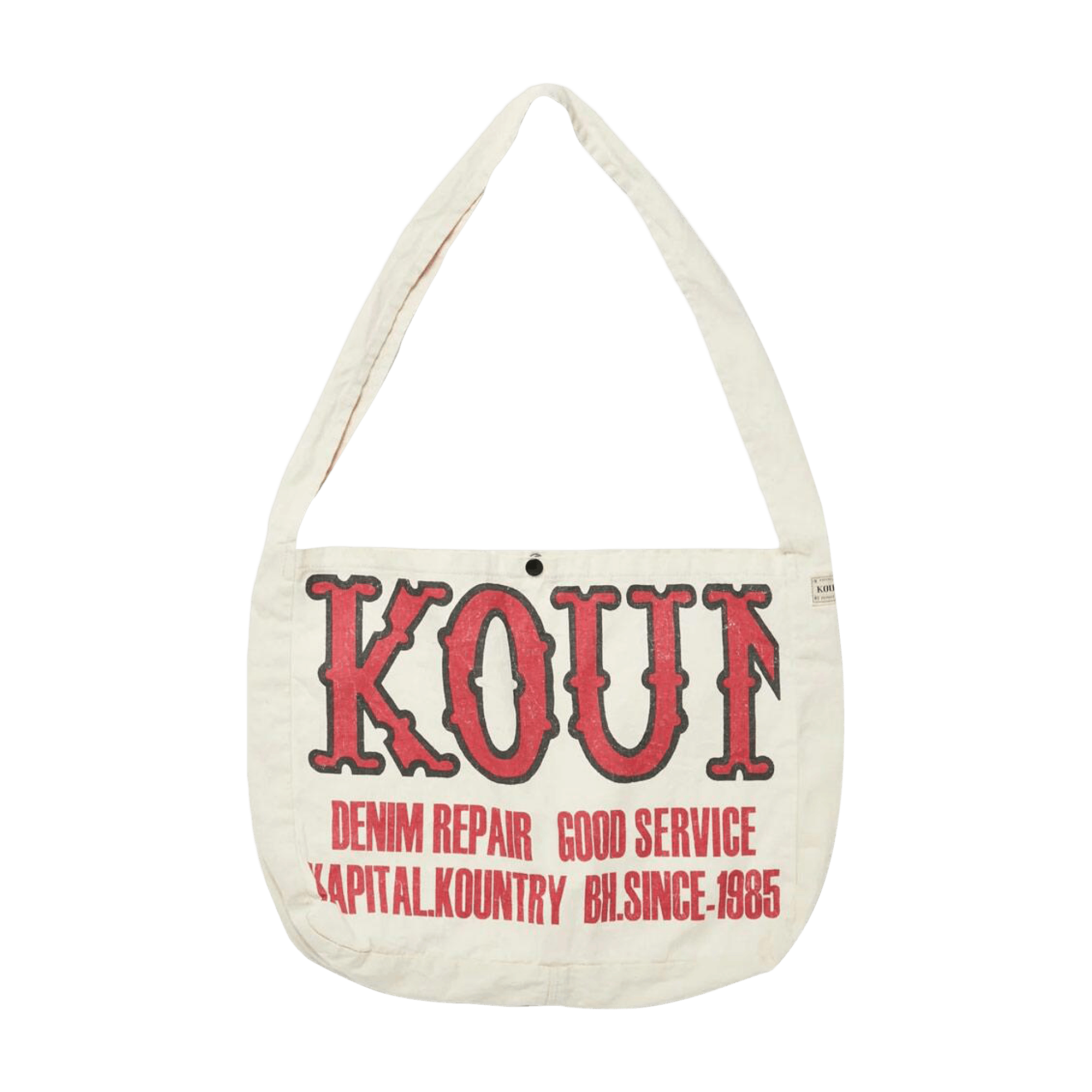 Kapital Kountry Factory Book Bag 'Ecru'