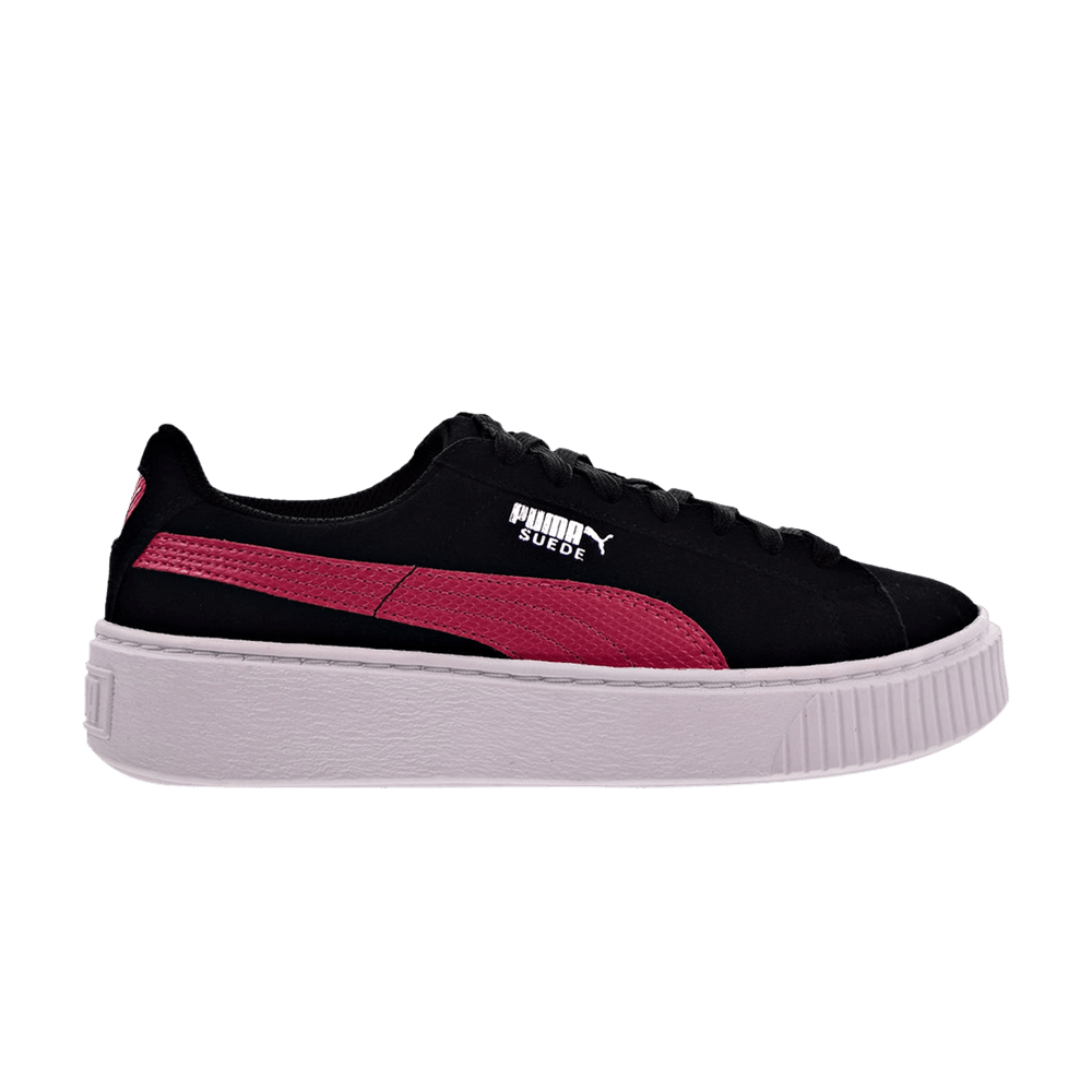 Puma Suede Platform Jr 'Snake - Black Love Potion'