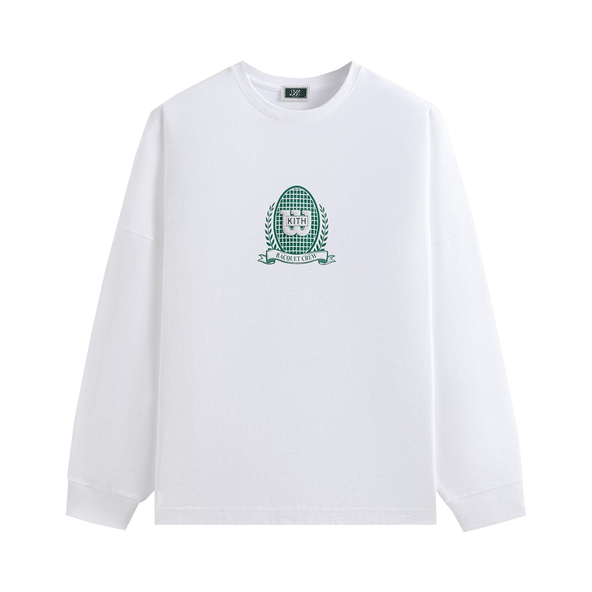 Kith x Wilson Crest Ramble Long Sleeve Tee 'White'