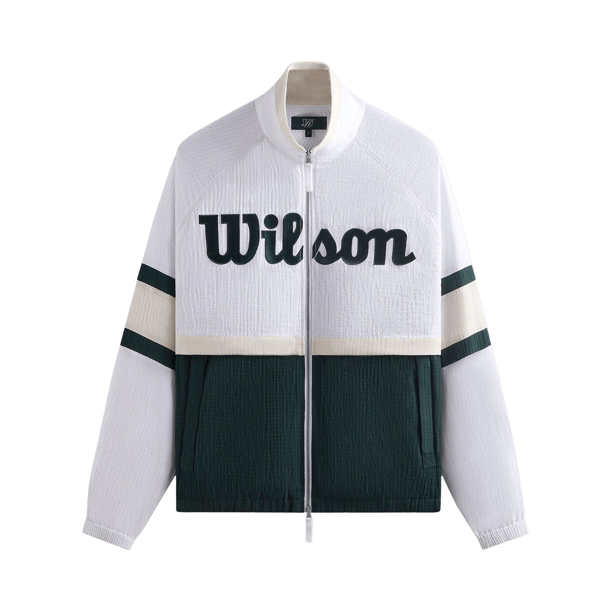 Kith x Wilson Dobby Track Jacket 'White'