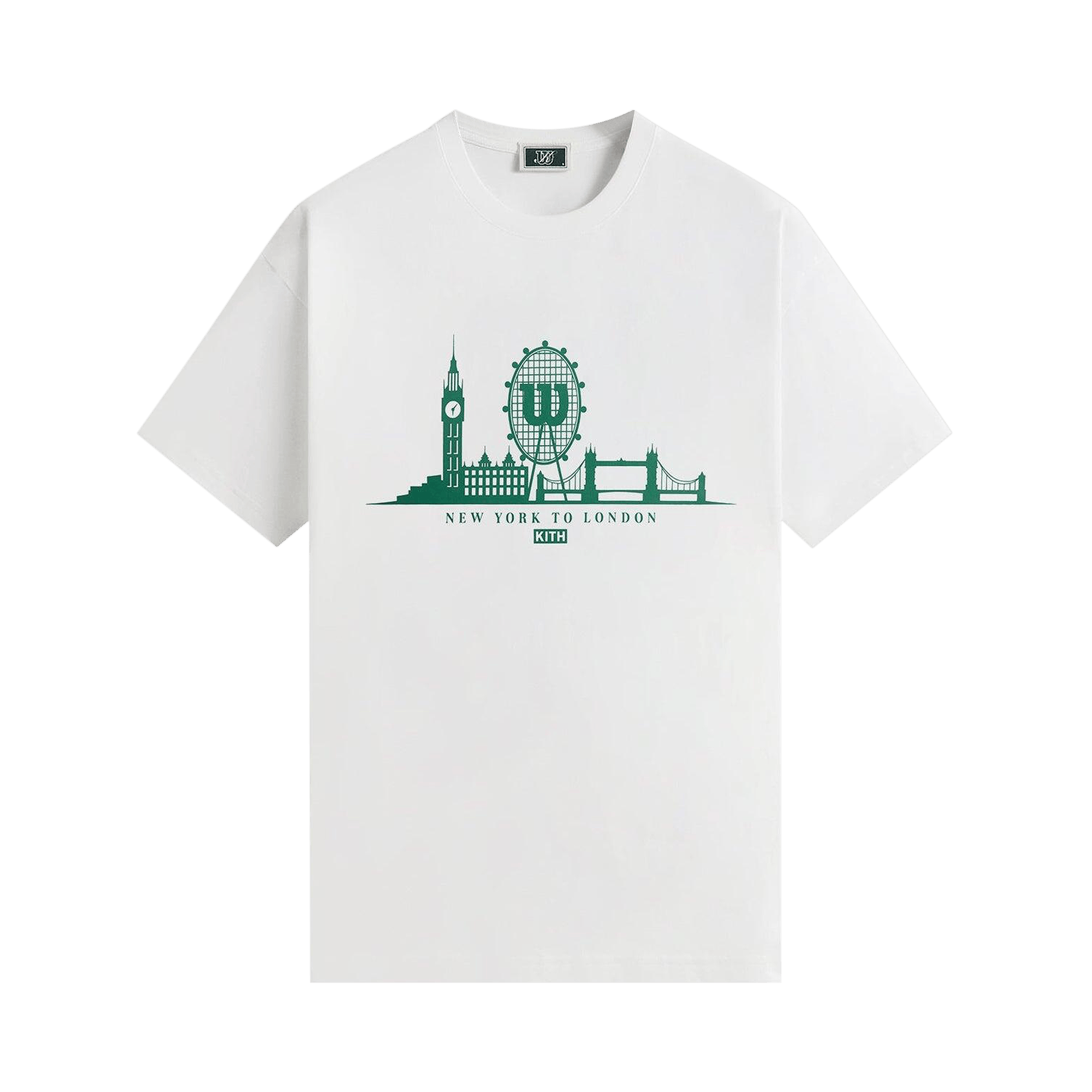 Kith x Wilson NY To London Tee 'White'