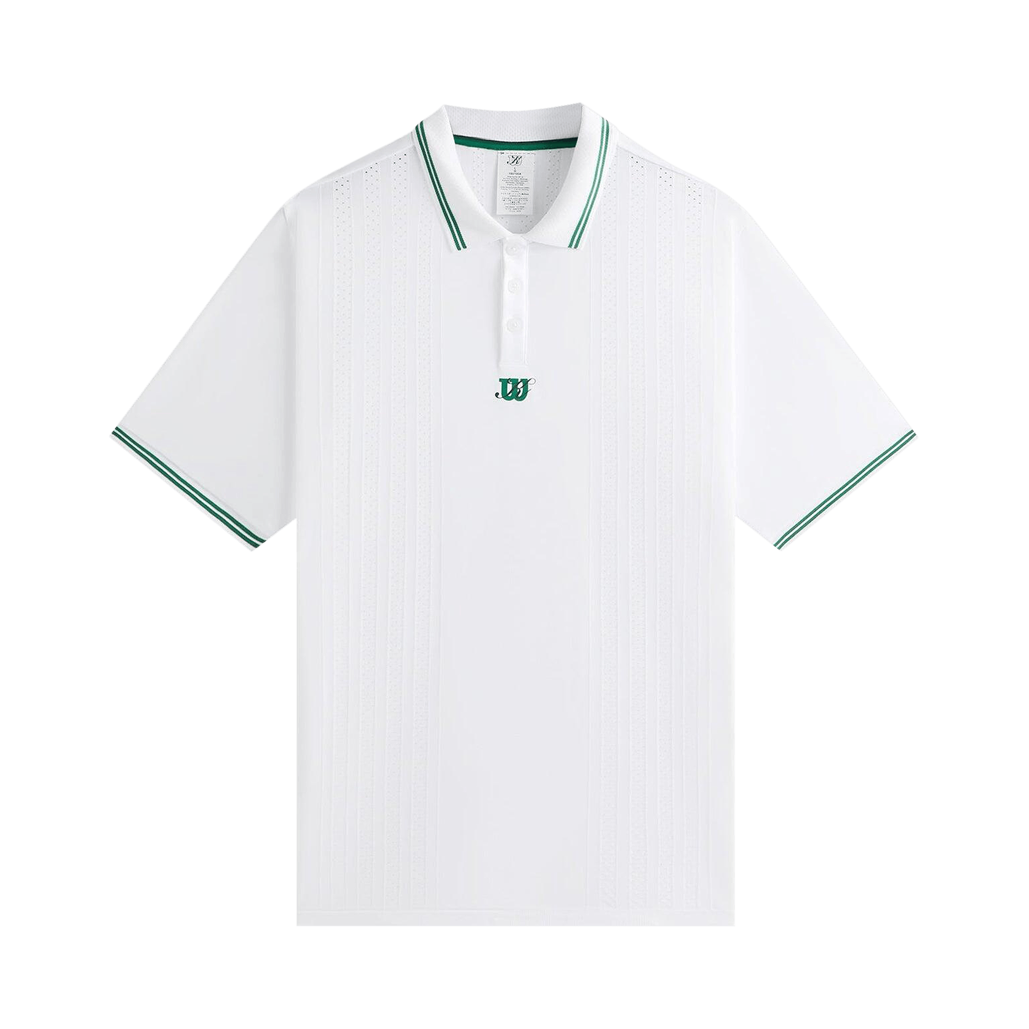 Kith x Wilson Renshaw Court Polo 'White'