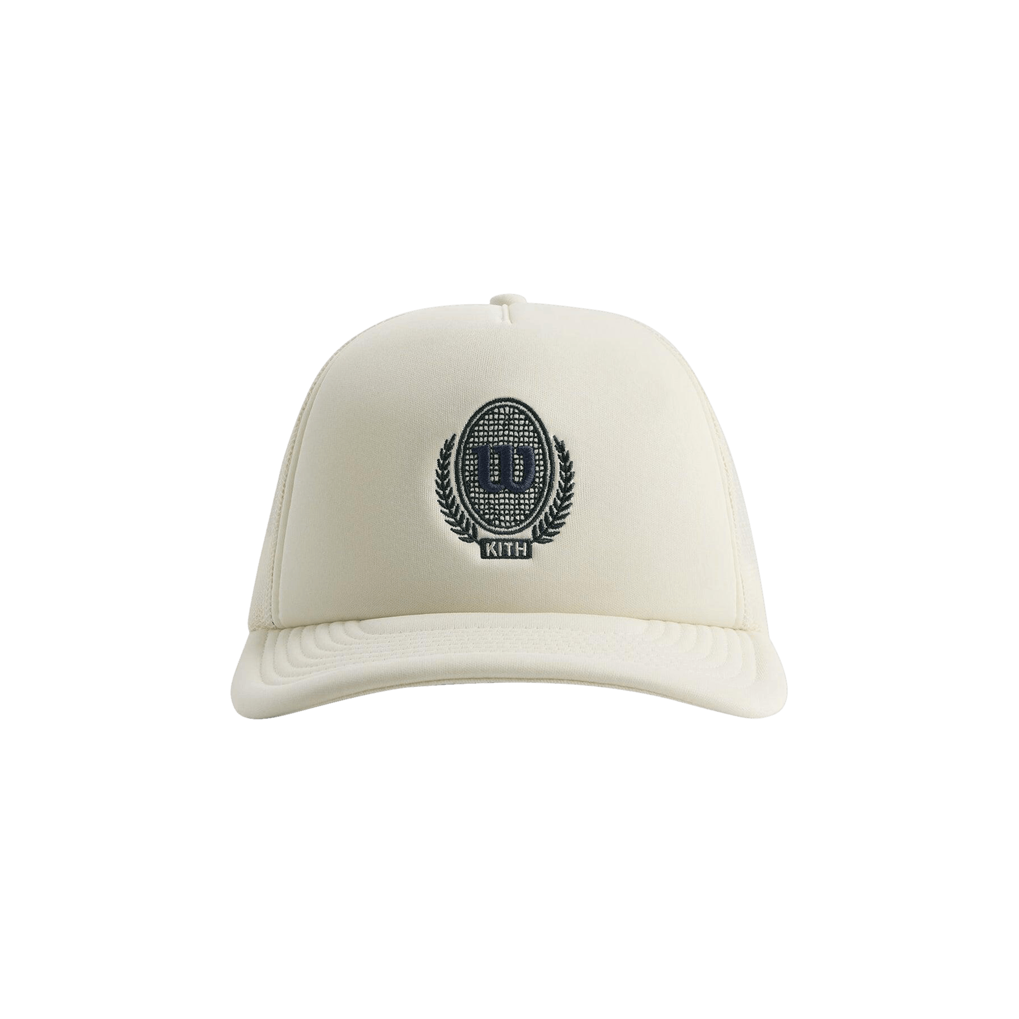 Kith x Wilson Polyfoam Nolan Trucker Hat 'Sandrift'