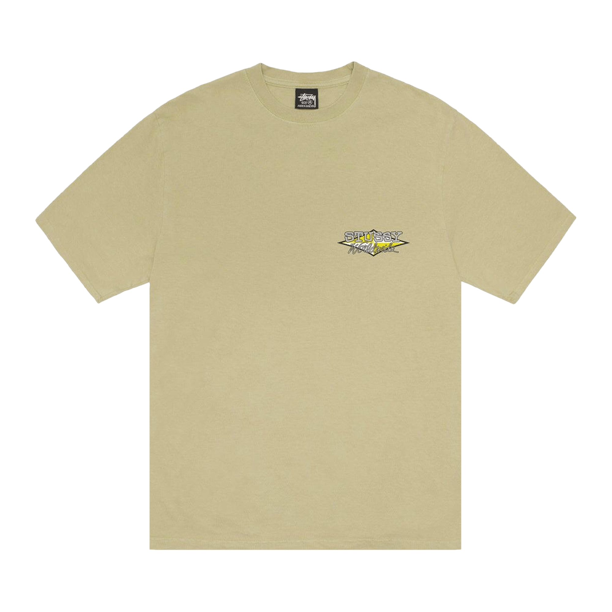 Stussy Worldwide Diamond Tee Pigment Dyed 'Elm'
