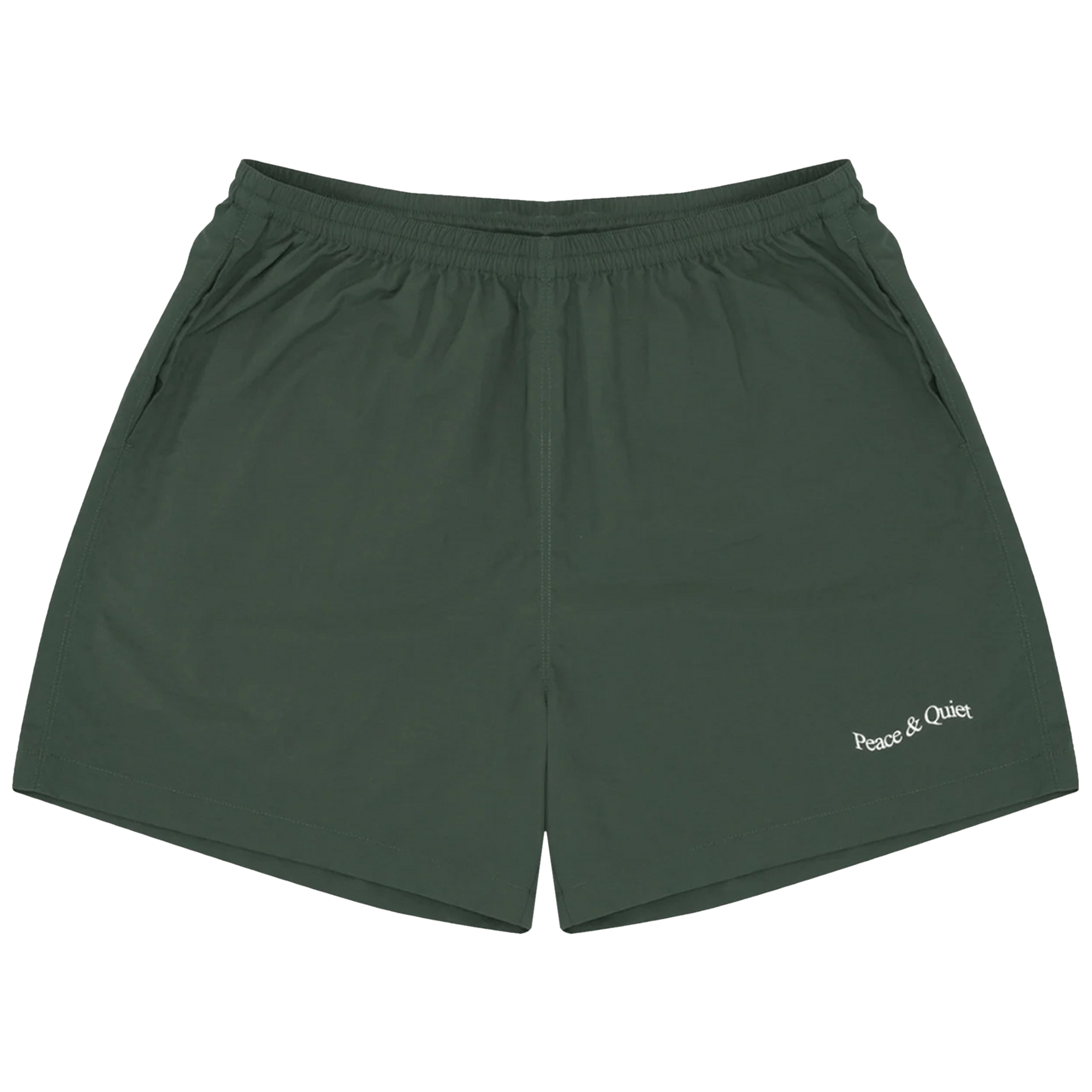 Museum of Peace & Quiet Wordmark Nylon Short 'Forest'