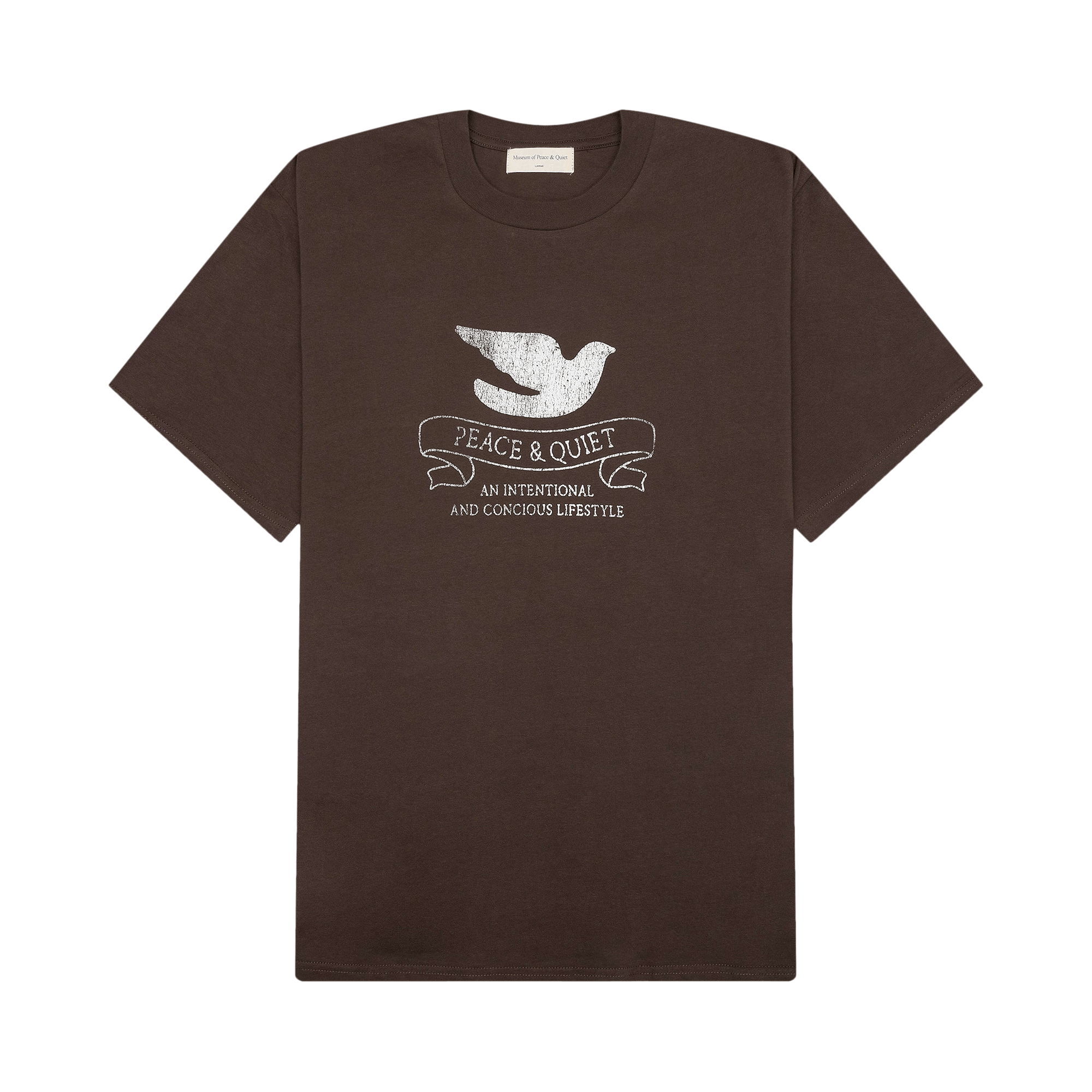 Museum of Peace & Quiet Conscious Lifestyle T-Shirt 'Coffee'