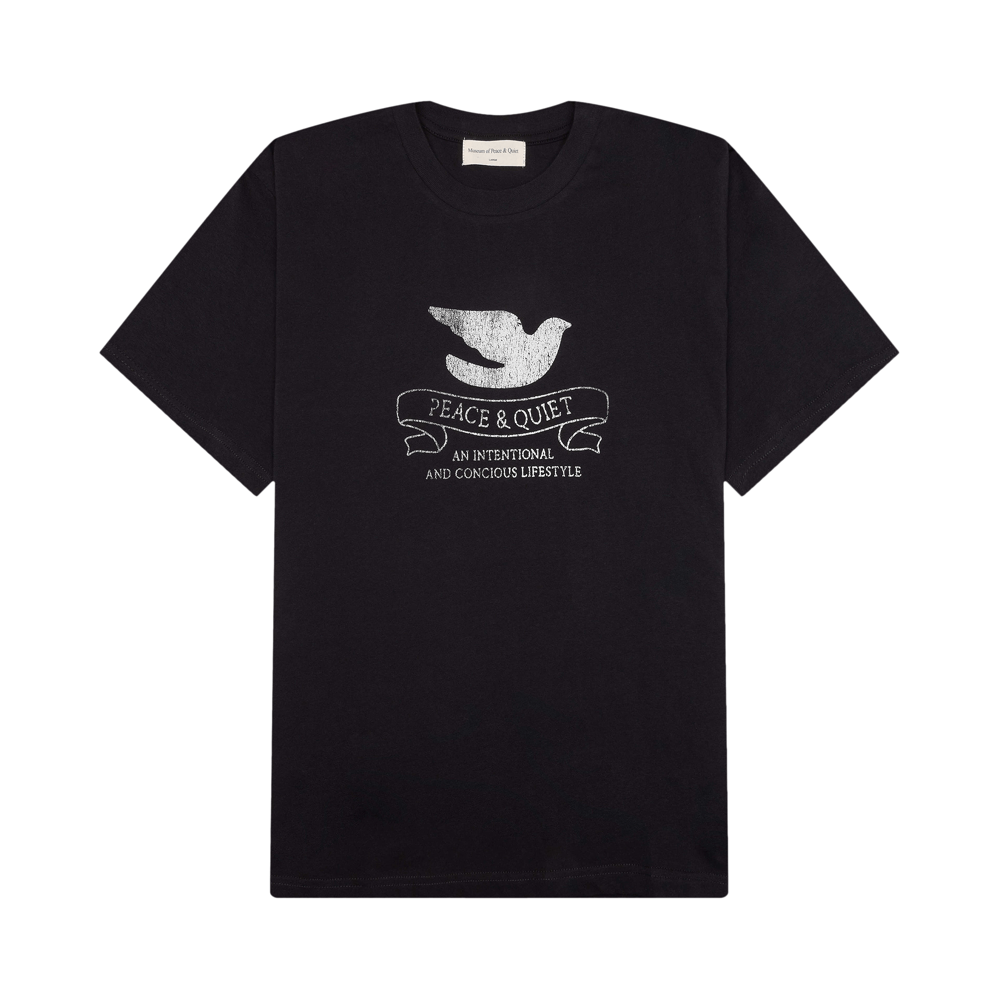 Museum of Peace & Quiet Conscious Lifestyle T-Shirt 'Black'