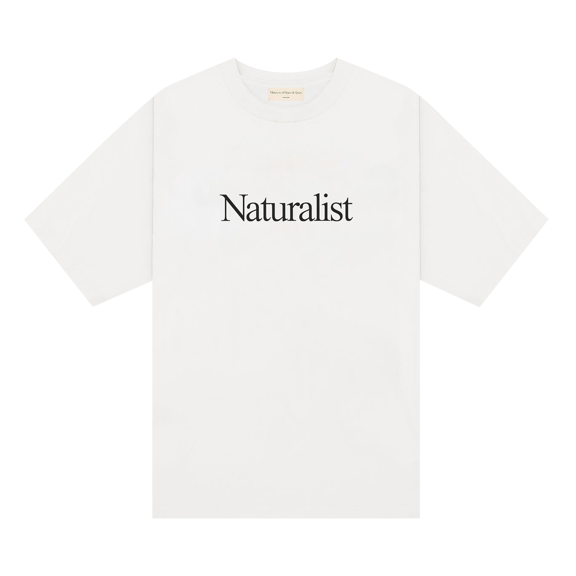 Museum of Peace & Quiet Naturalist T-Shirt 'White'