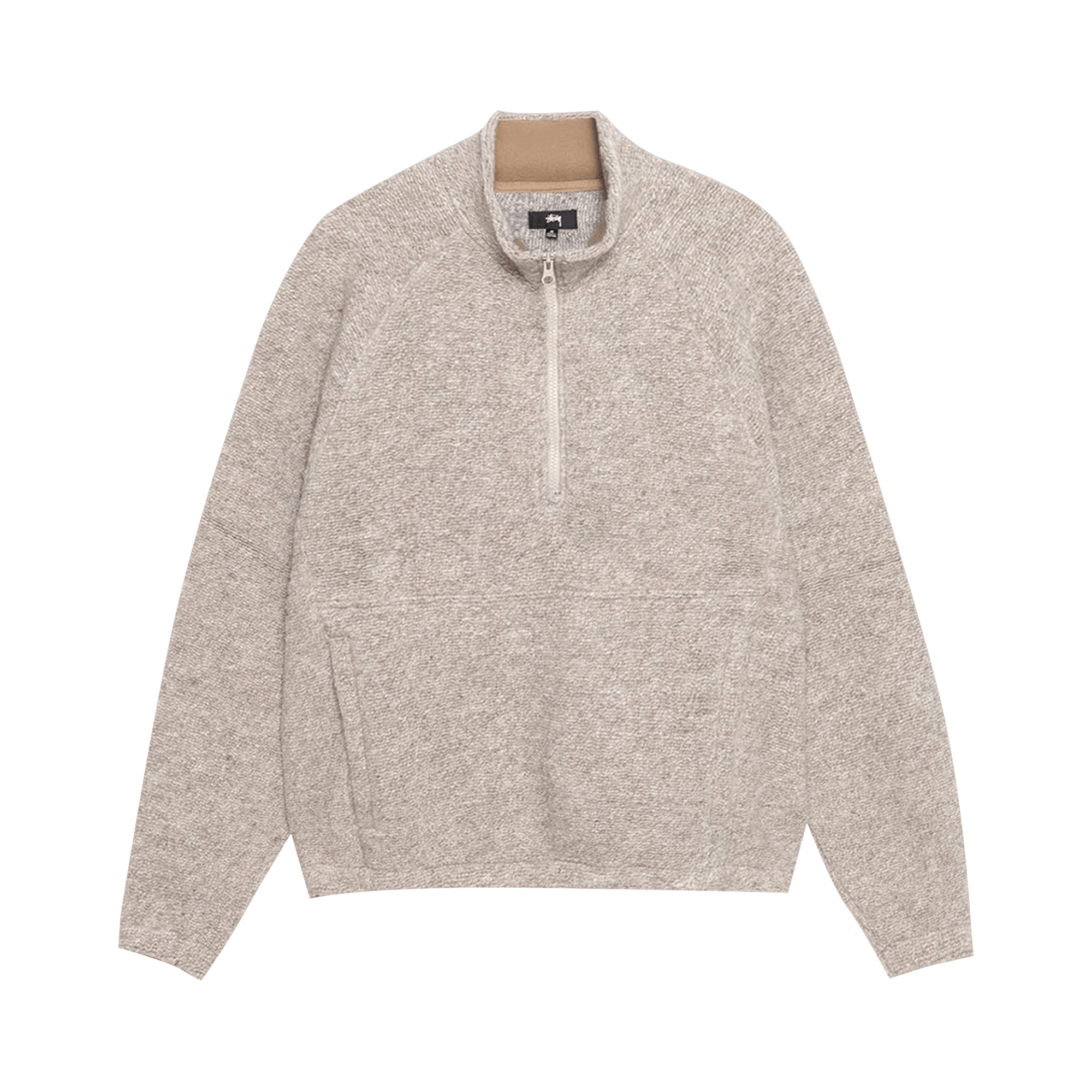 Stussy Wool Blend Sherpa Mock 'Tan'
