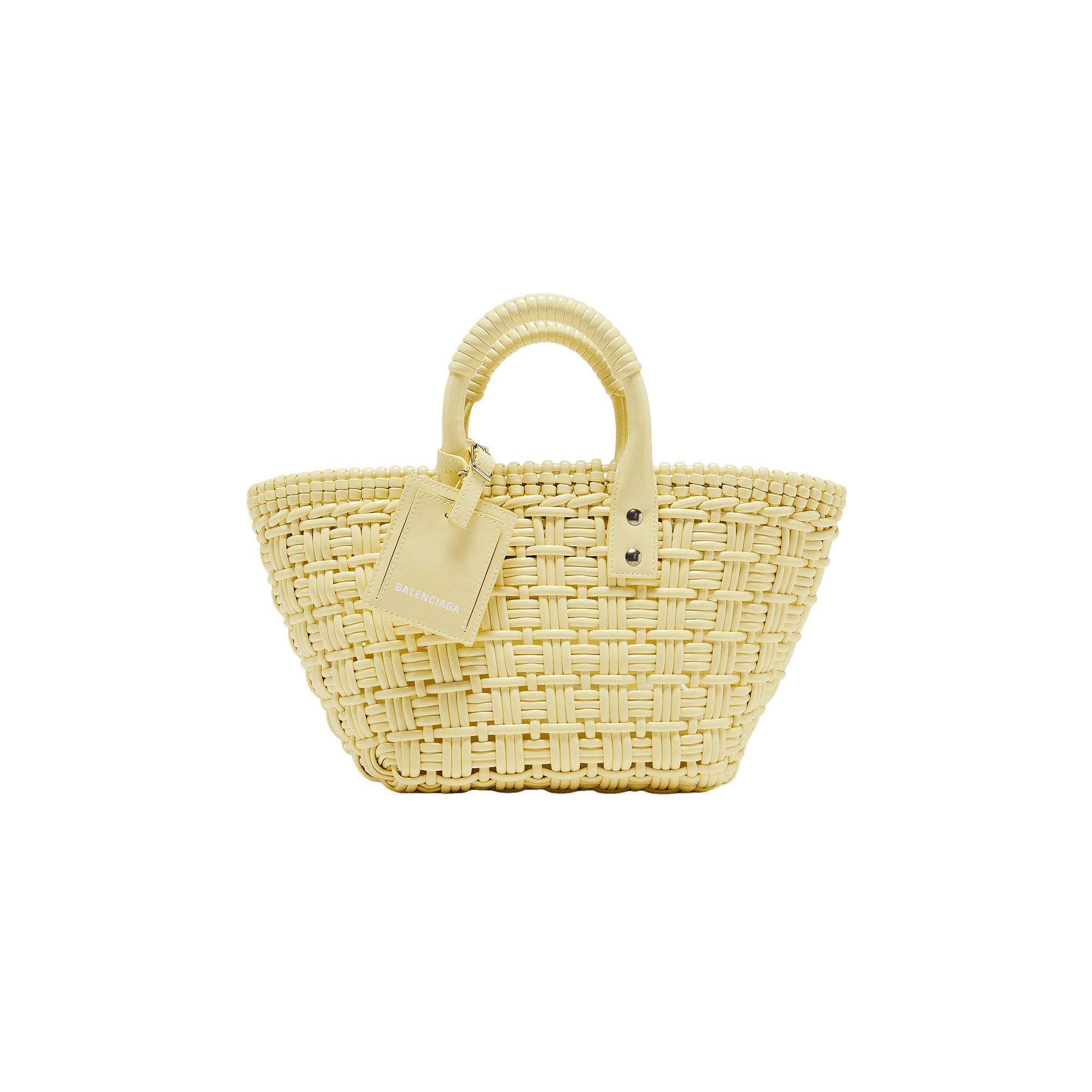 Balenciaga Bistro XS Basket With Strap 'Yellow'