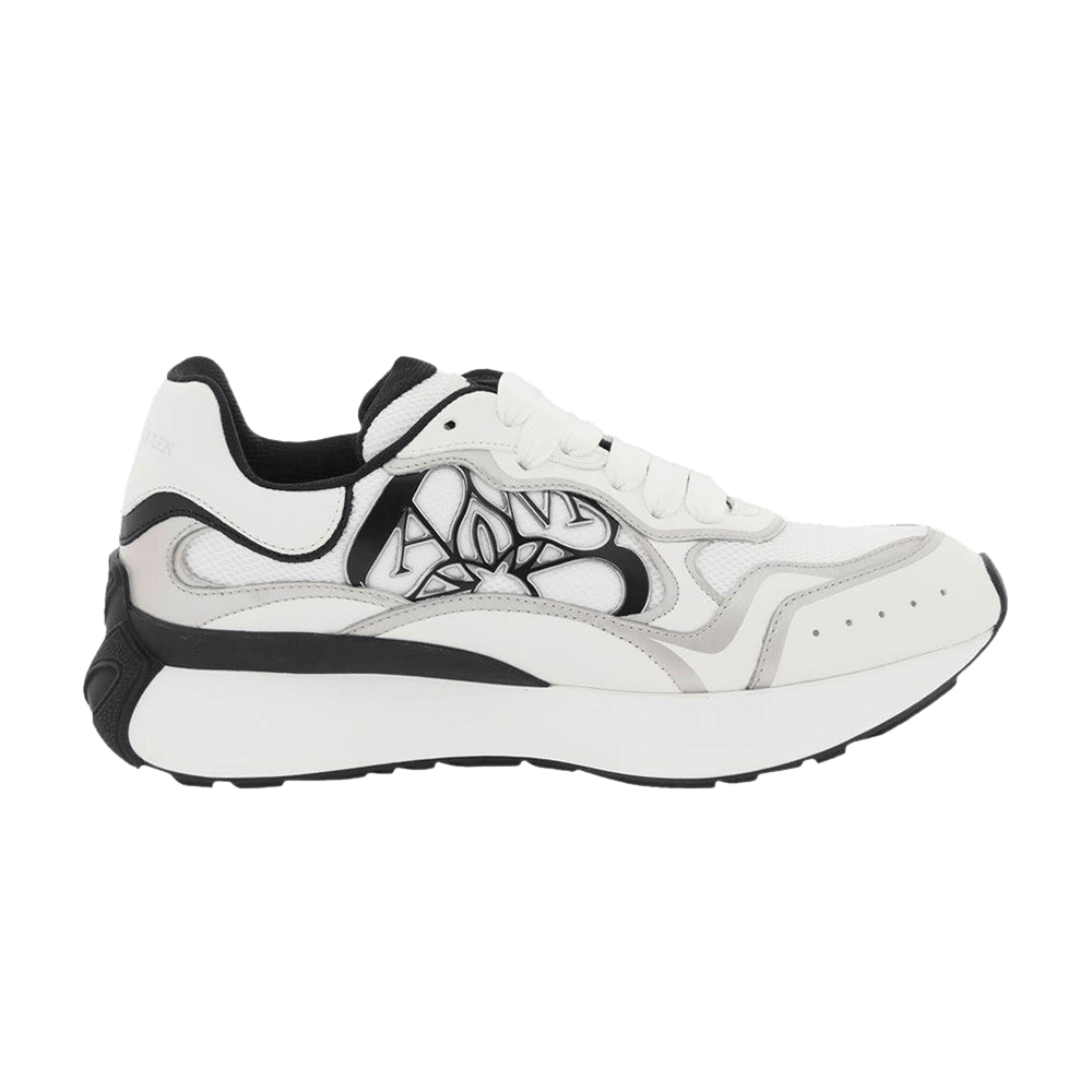 Alexander McQueen Sprint Runner 'White Black Silver'