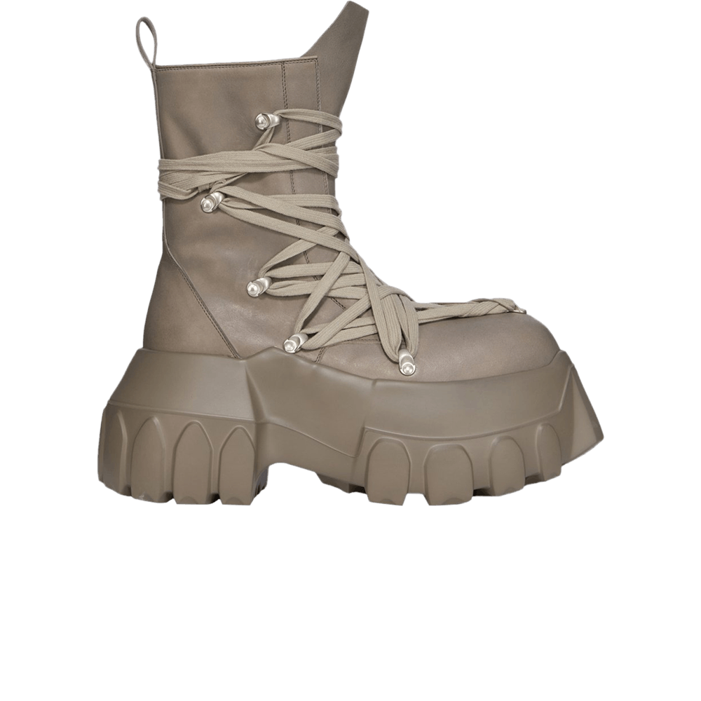 Rick Owens ロングブーツ　Army Mega Tractor Rick Owens 95mm Army Mega Tractor Boots In Black | ModeSens