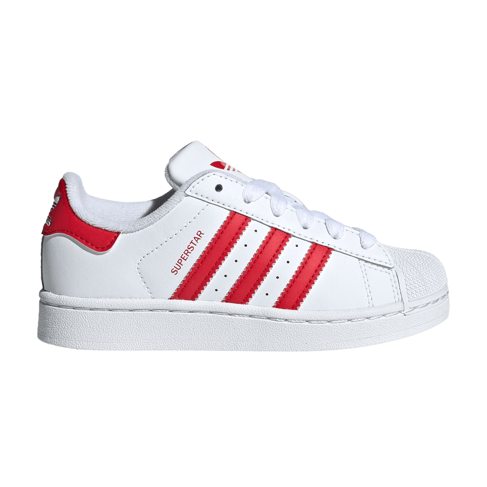 adidas Superstar 2 C 'White Scarlet'