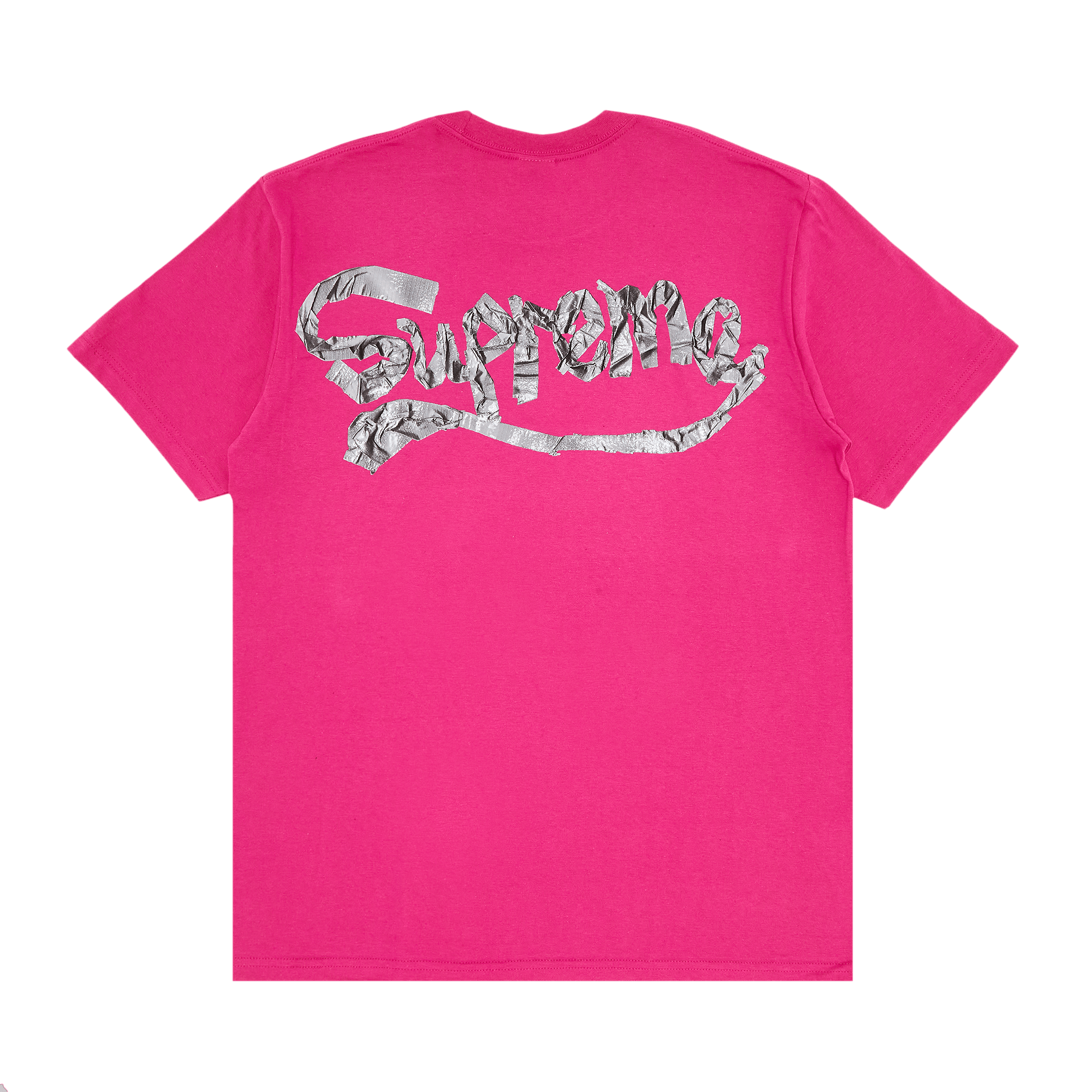 Supreme Tape Tee 'Fuchsia'
