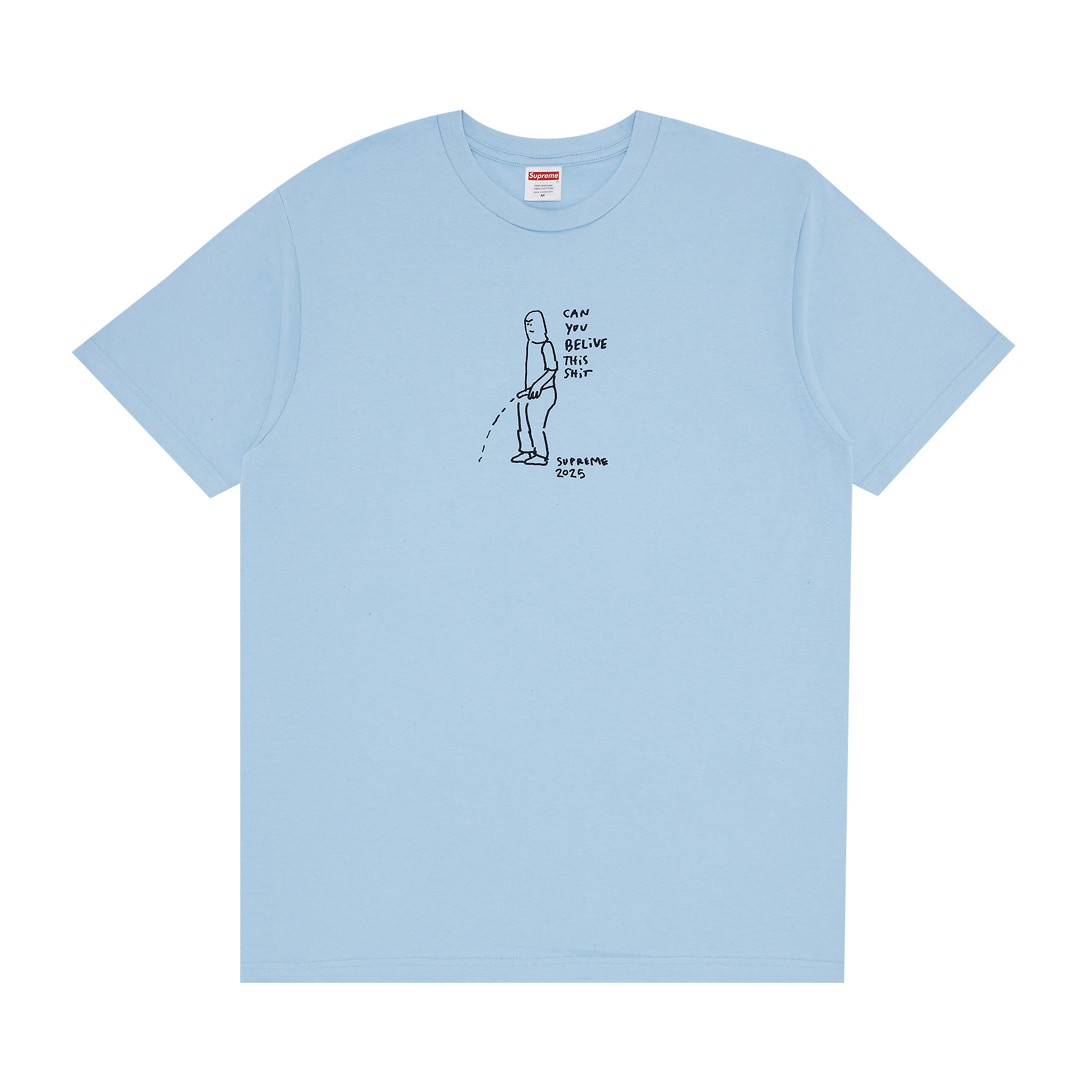 Supreme Piss Tee 'Powder Blue'