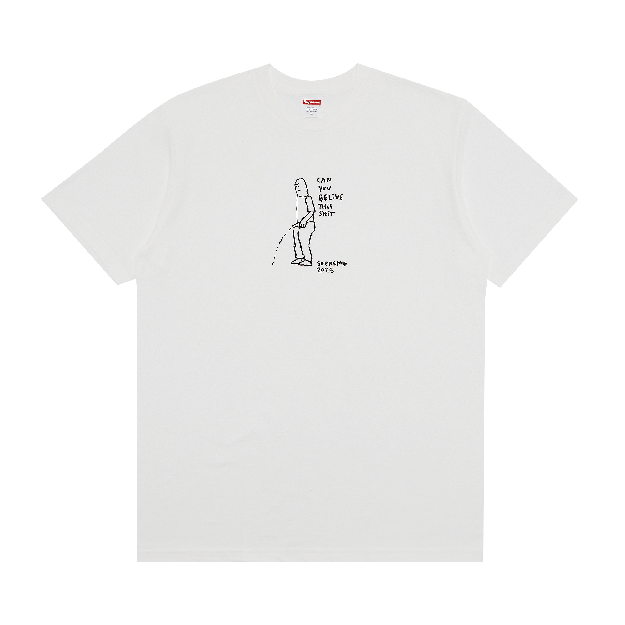 Supreme Piss Tee 'White'