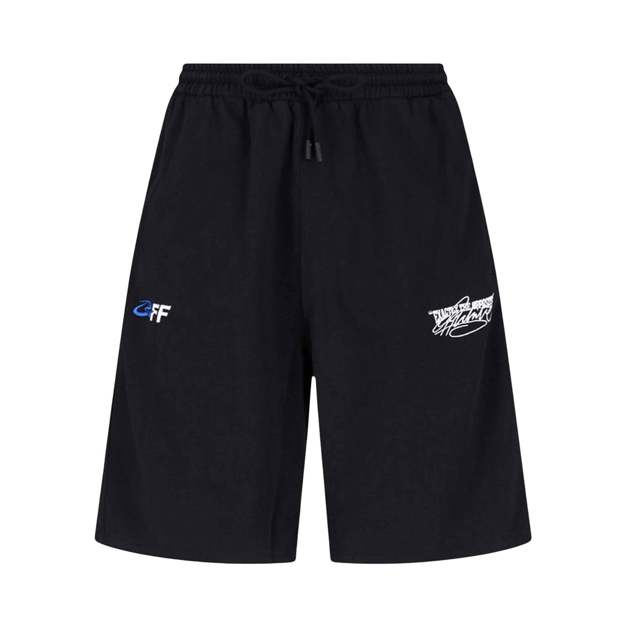 Off-White Exactly The Opposite Arrow Skate Sweatshorts 'Black'