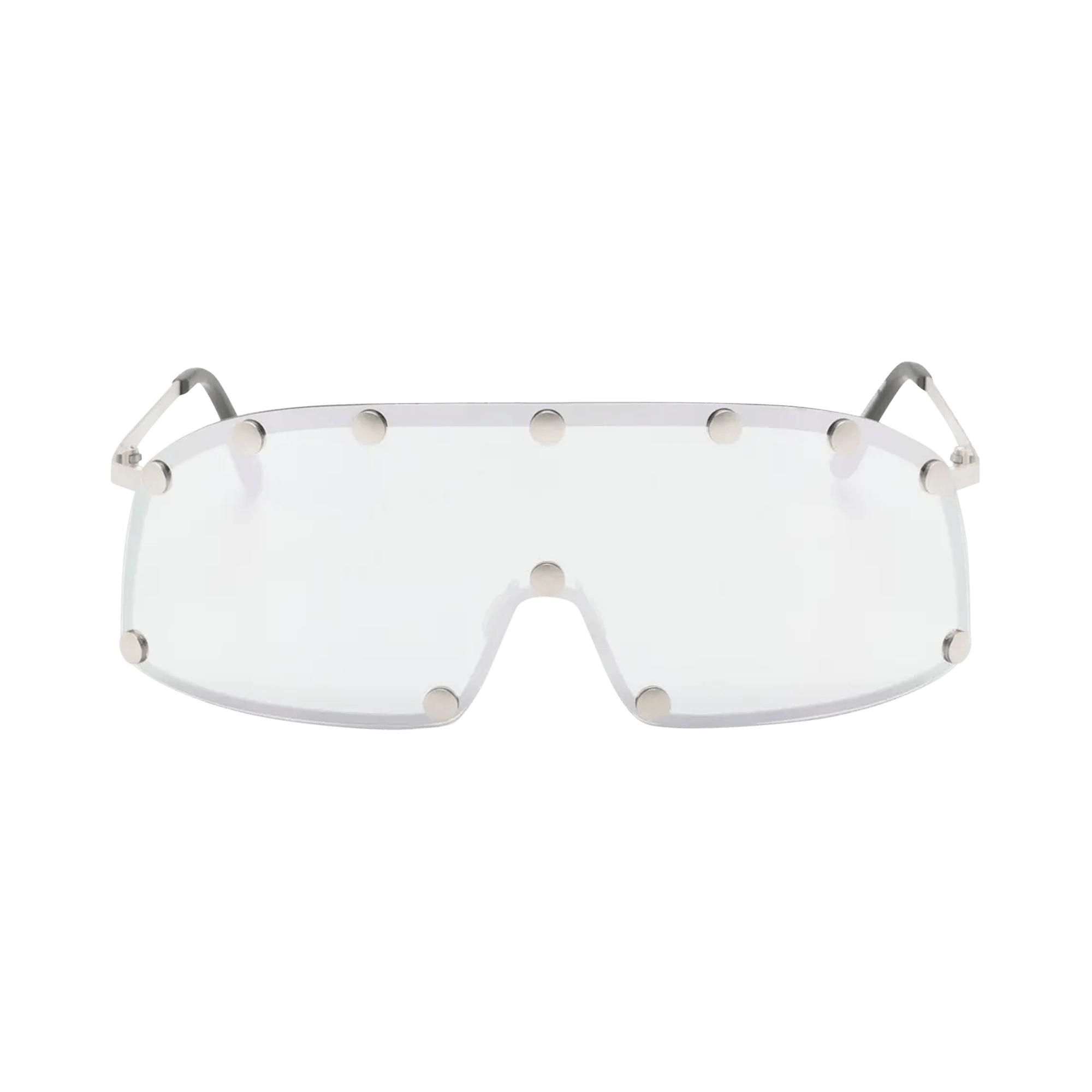 Rick Owens Shield Sunglasses 'Silver'