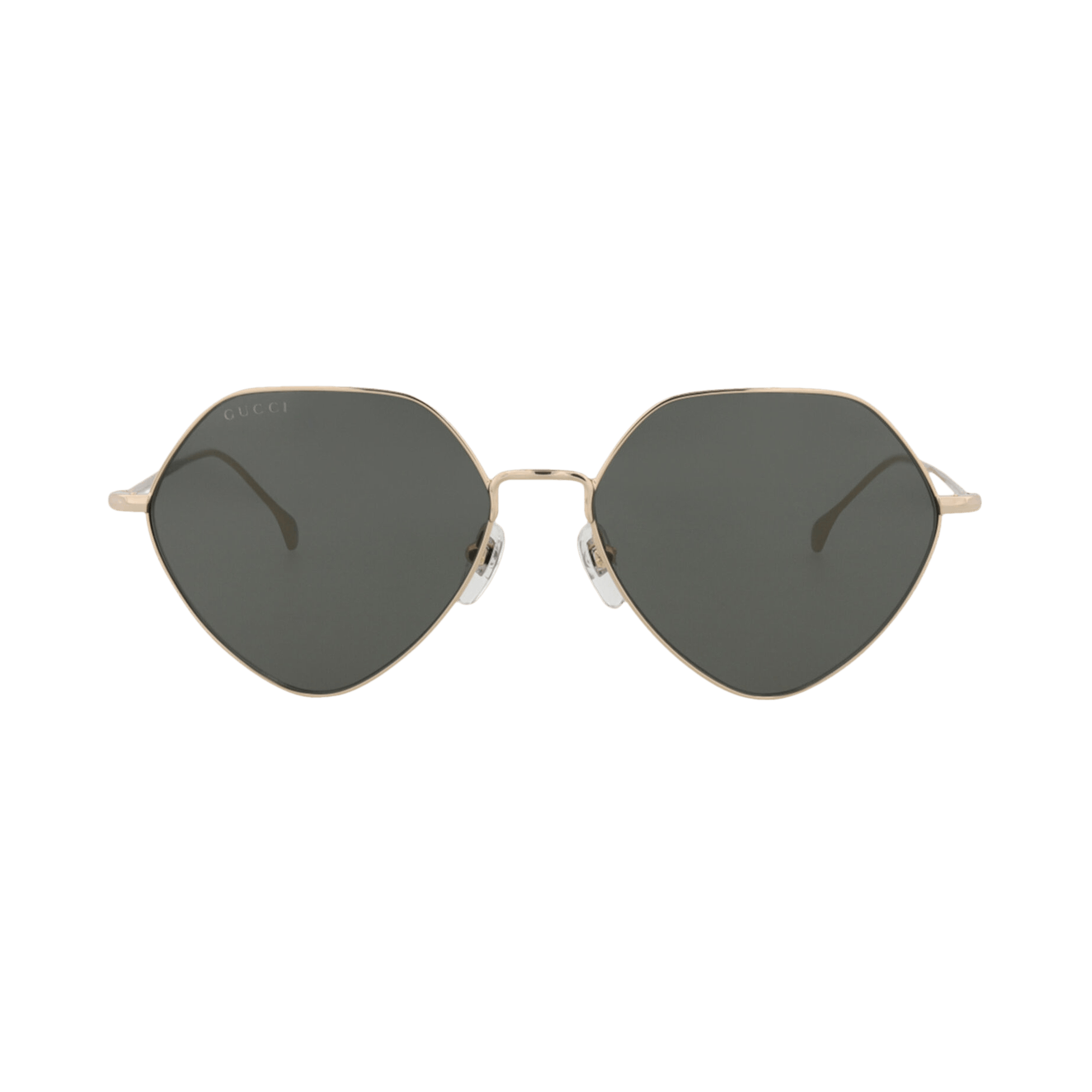 Gucci Square Sunglasses 'Gold/Grey'