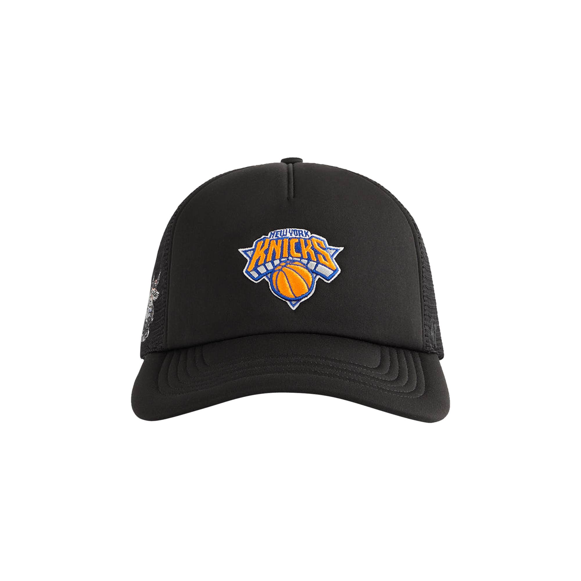 Kith x '47 For The New York Knicks Satin Franchise Ls Trucker Hat 'Black'