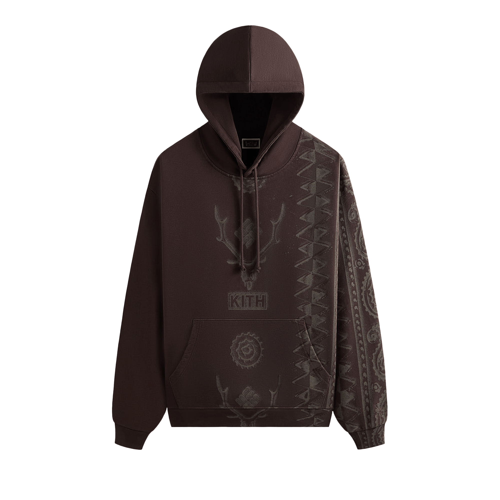 Kith x South2 West8 For Columbia Paisley Nelson Hoodie 'Kindling'