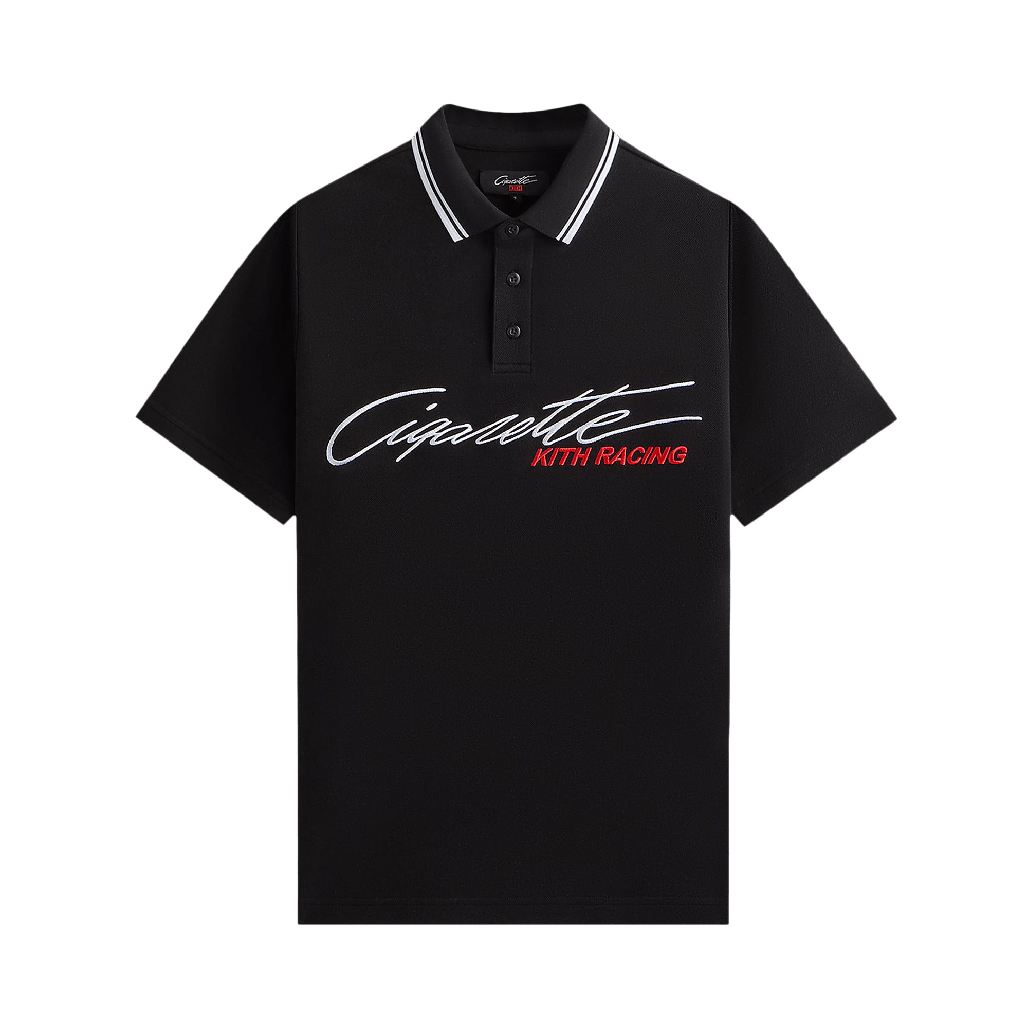 Kith For Cigarette Racing Pique Polo 'Black'