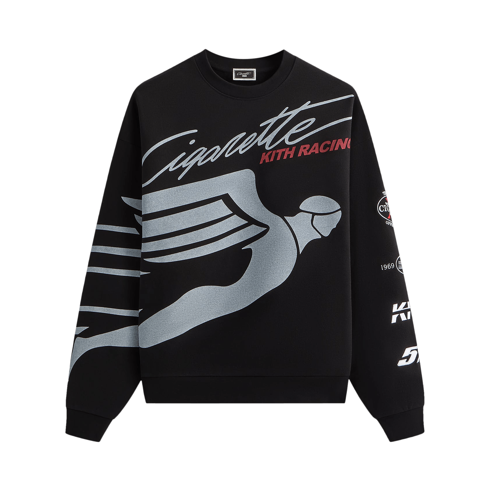 Kith For Cigarette Racing 515 Nelson Crewneck 'Black'