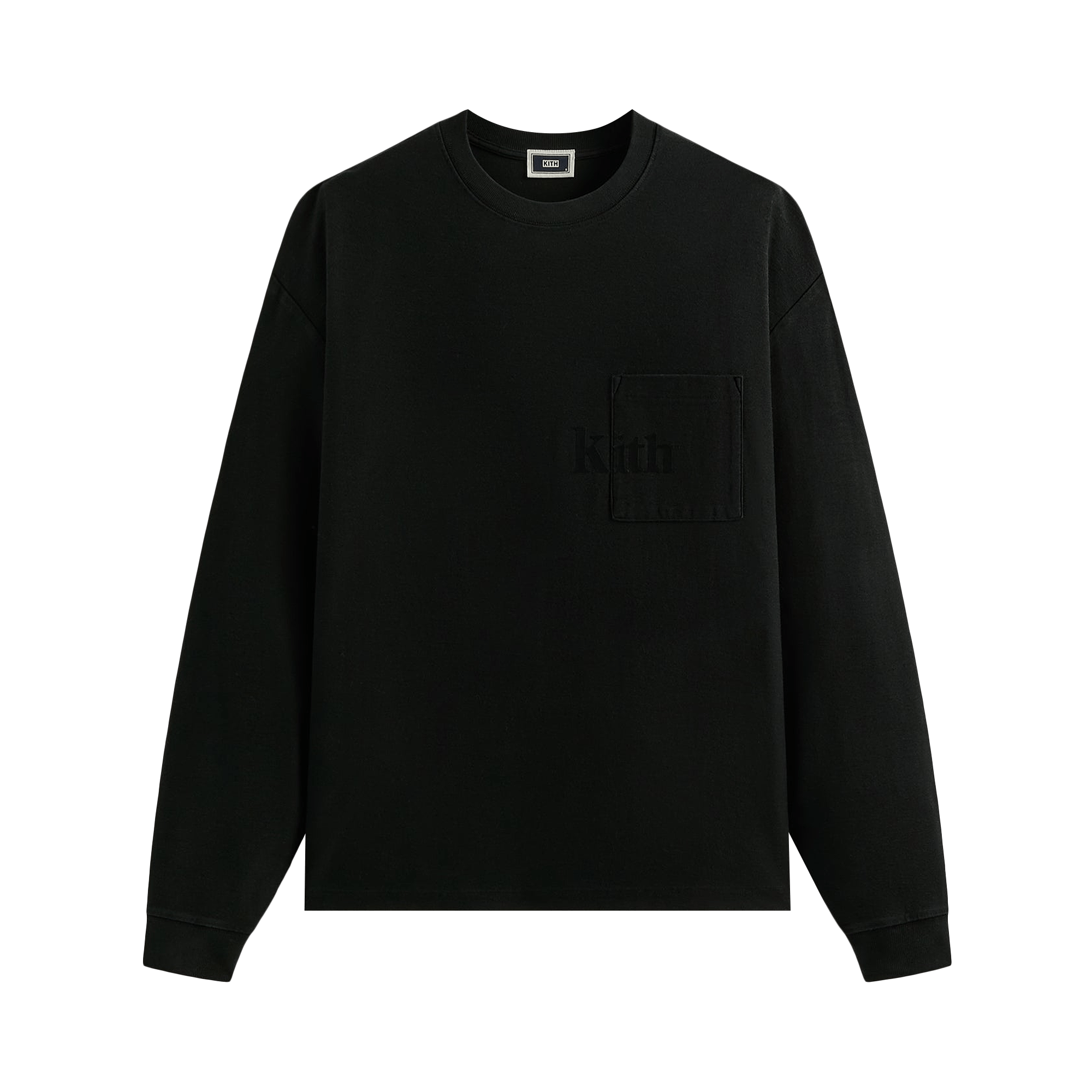 Kith Long-Sleeve Quinn Tee 'Black'