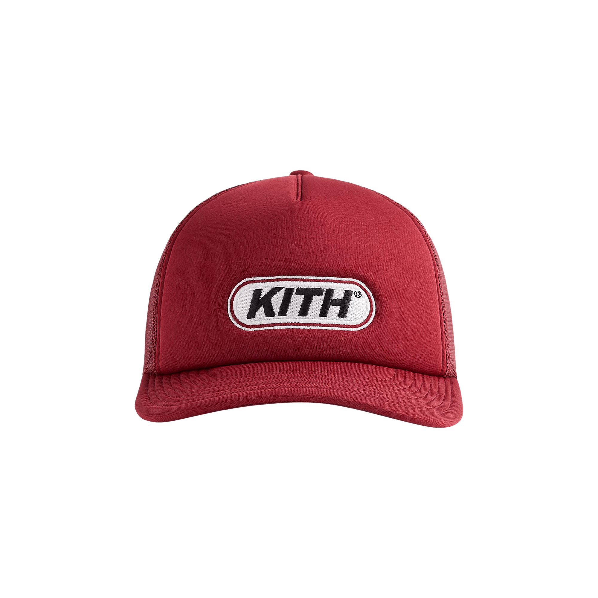 Kith Poly Foam Fast Logo Patch Nolan Trucker Hat 'Allure'