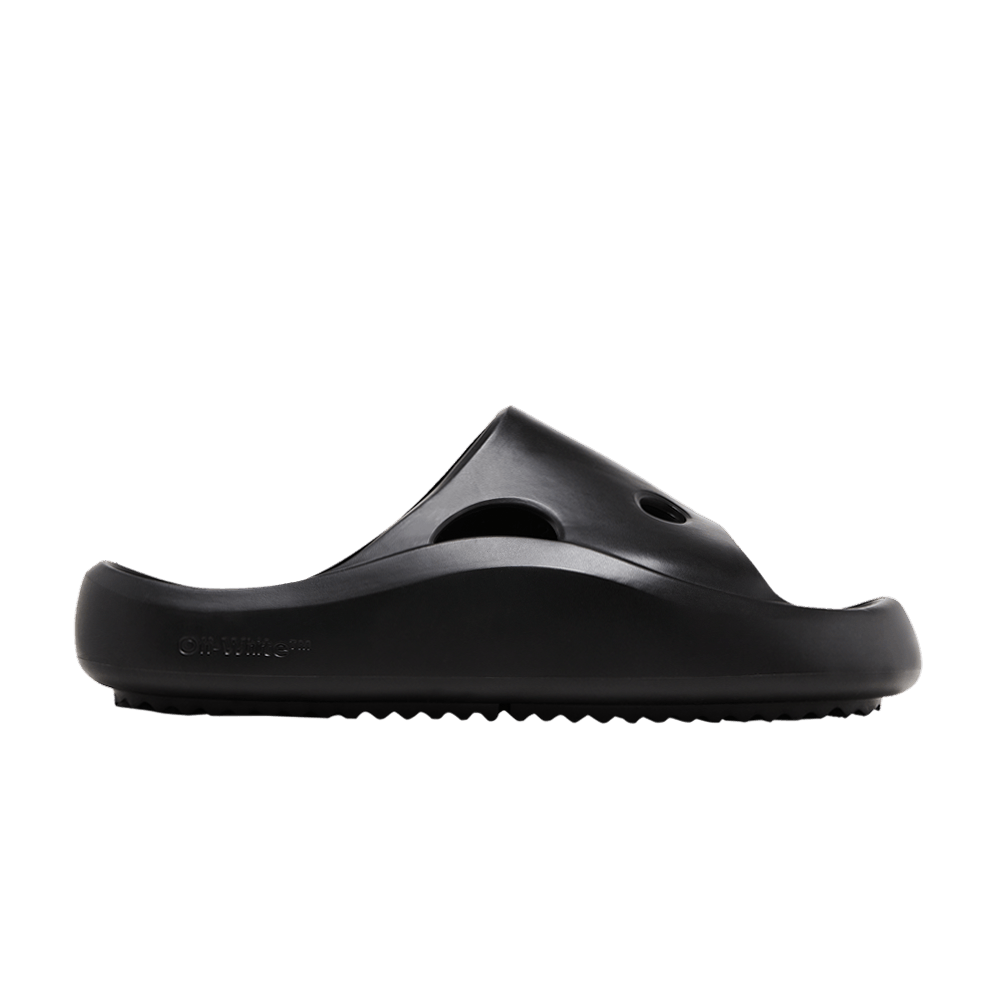 Off-White Meteor Rubber Sliders 'Black'