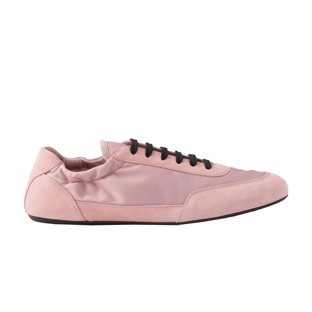 Prada Wmns Collapse Re-Nylon and Suede Sneaker 'Peach'