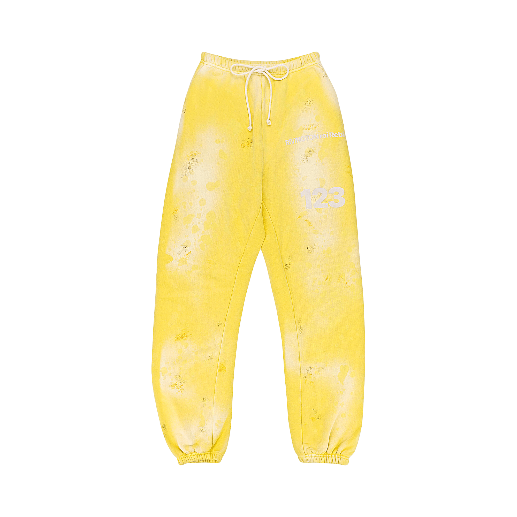 RIVINGTON roi Rebis Gym Bag Sweatpants 'Yellow'