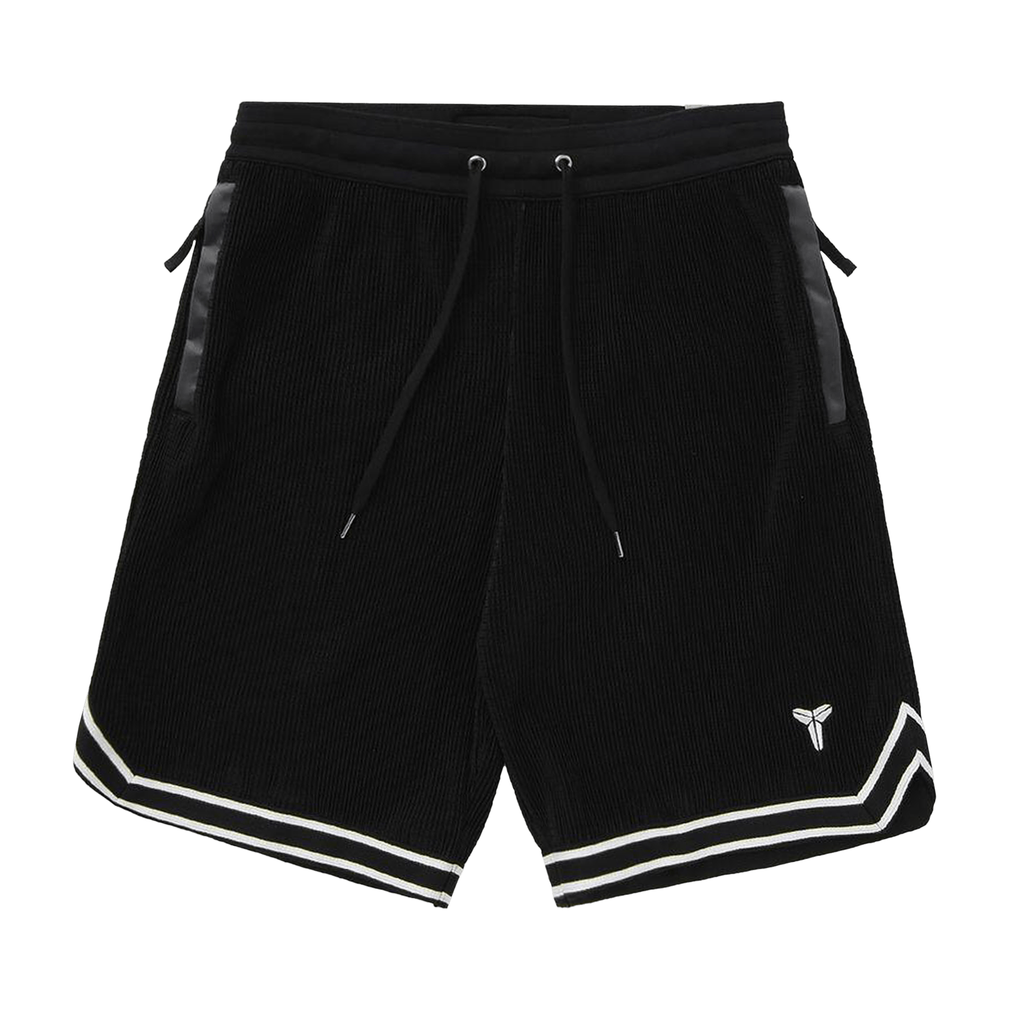 Nike Kobe Pleated Basketball Shorts 'Black/White'